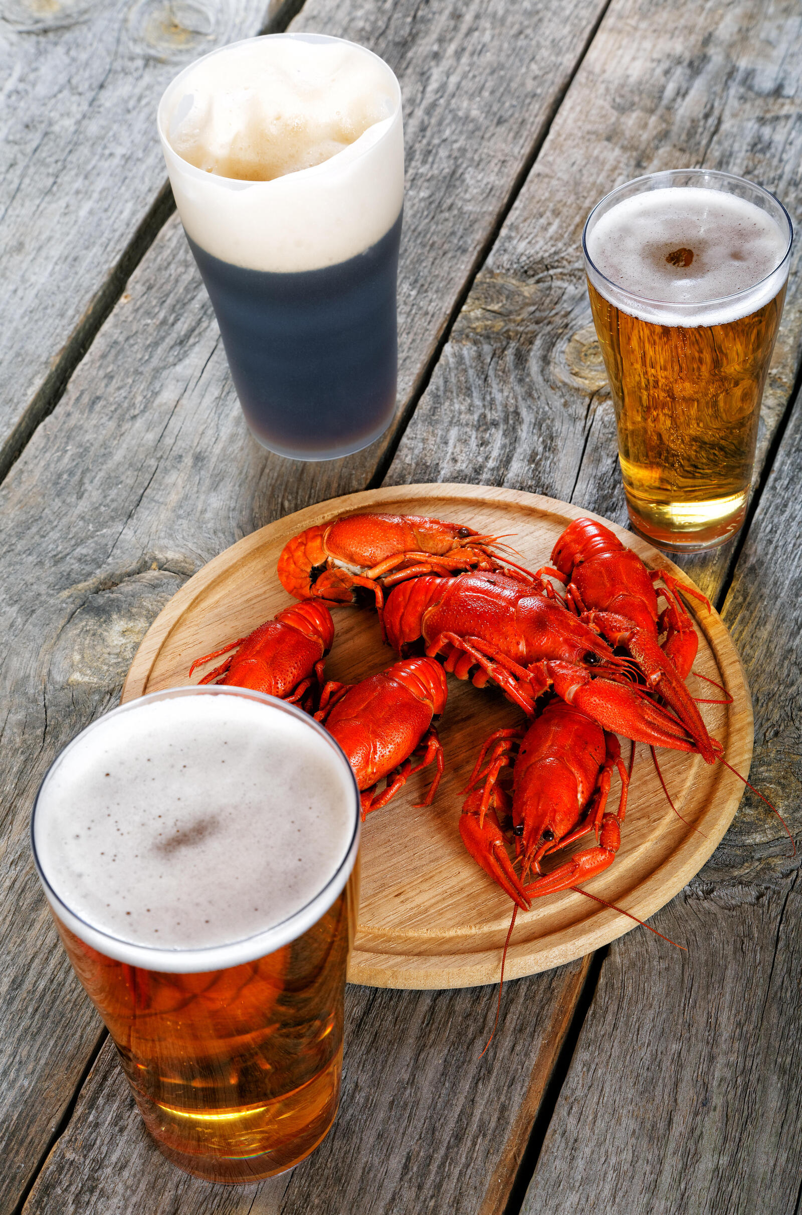 Wallpapers crawfish beer products on the desktop