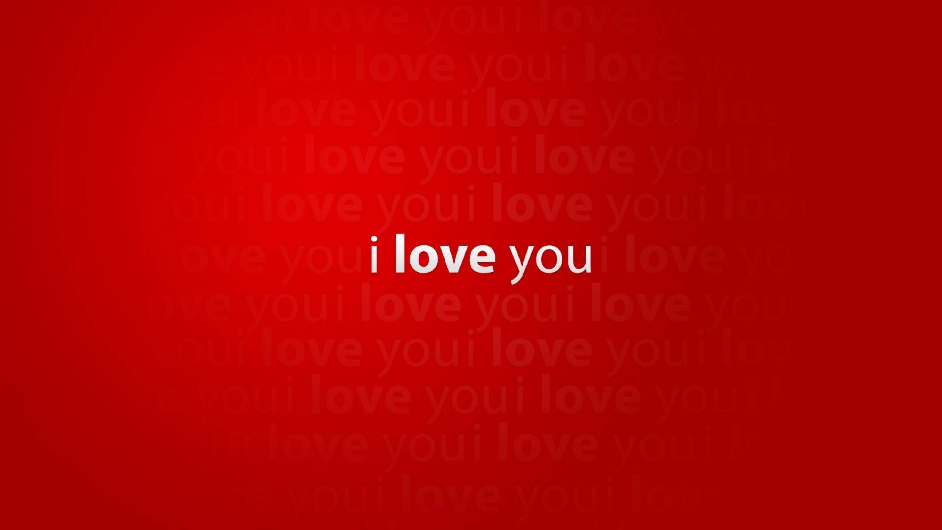 Wallpapers i love you inscription red on the desktop