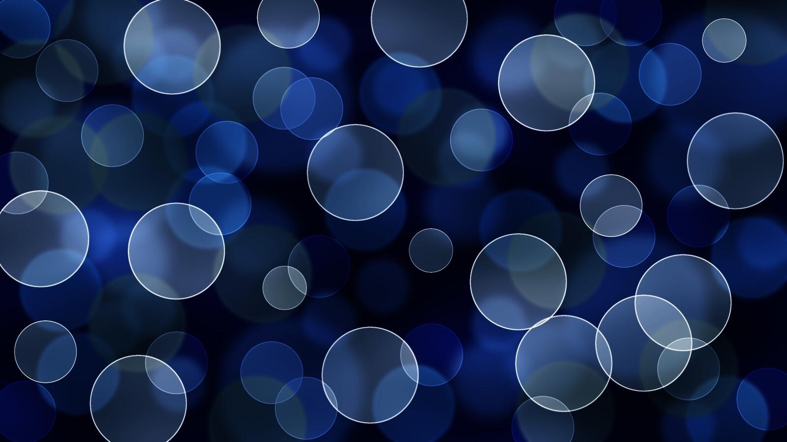 Wallpapers abstraction circles paint on the desktop