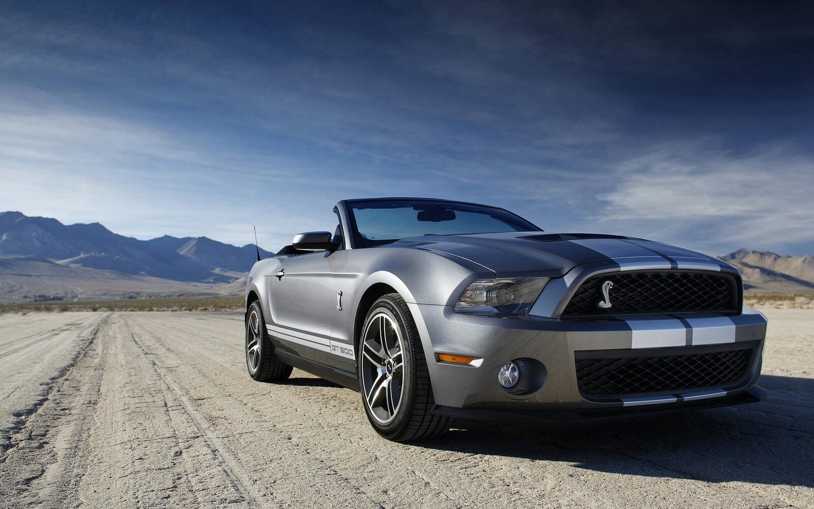 Wallpapers Ford Mustang Convertible on the desktop
