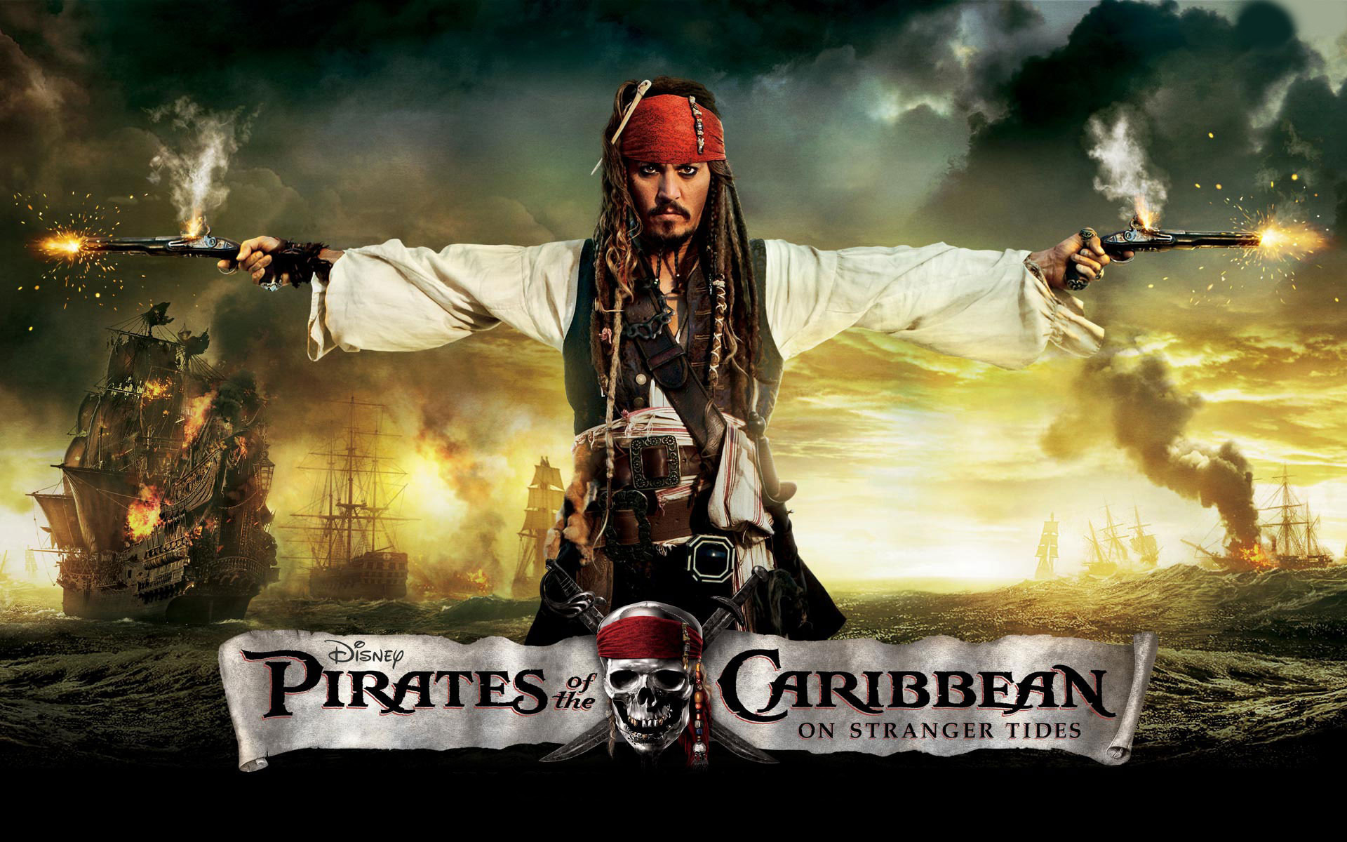 Wallpapers pirates of the caribbean joni depp actor on the desktop