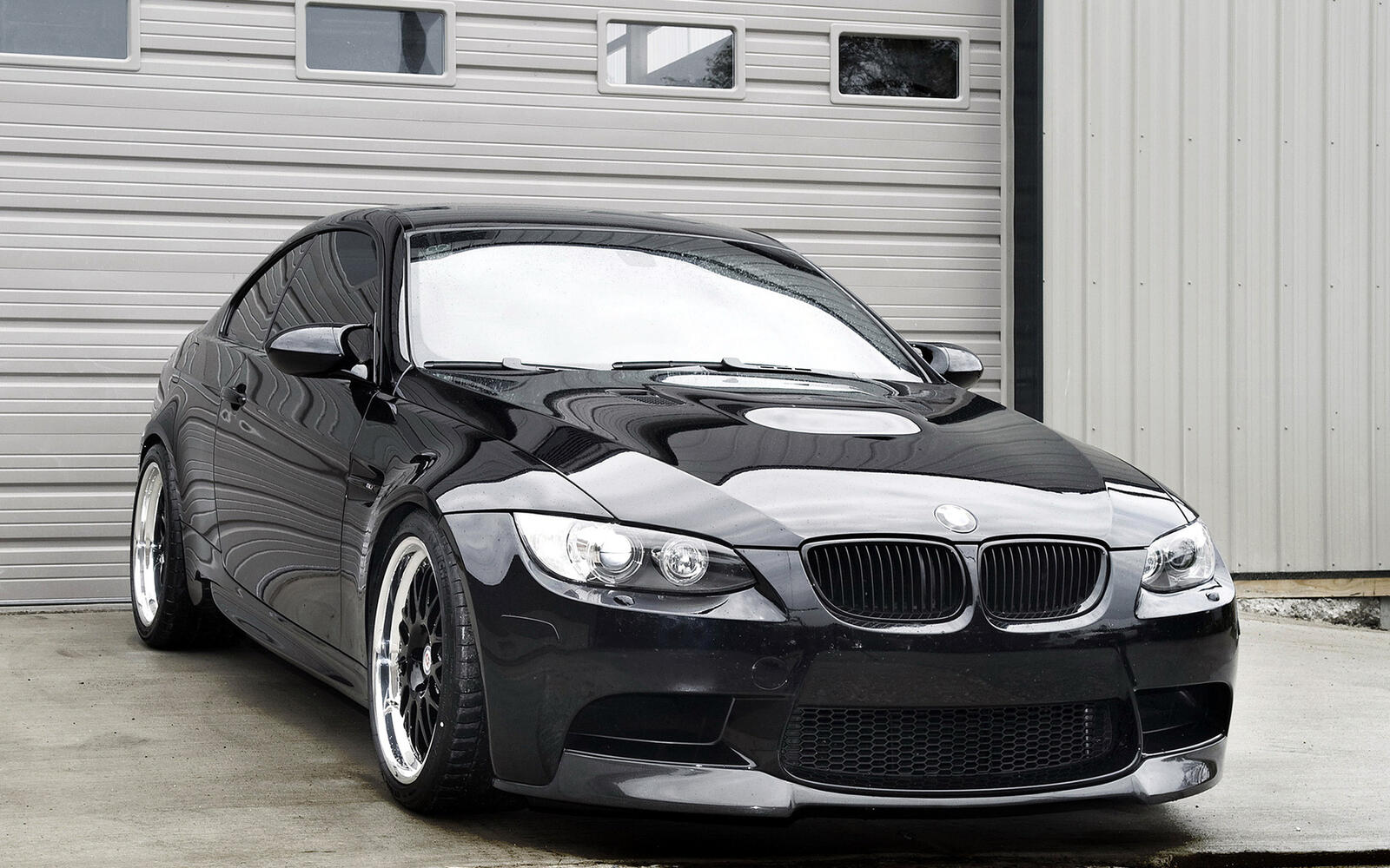 Wallpapers bmw coupe black on the desktop