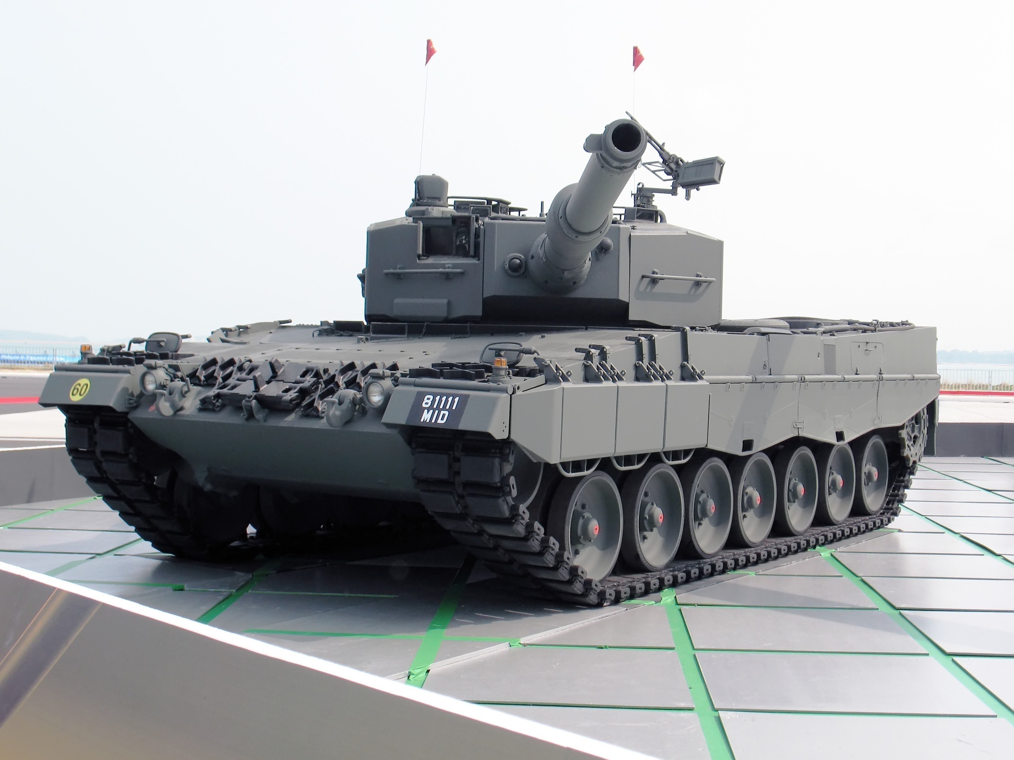 tiger tank modernized