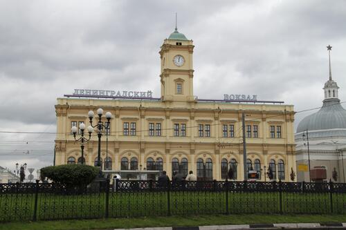 Москва Ленинградский вокзал