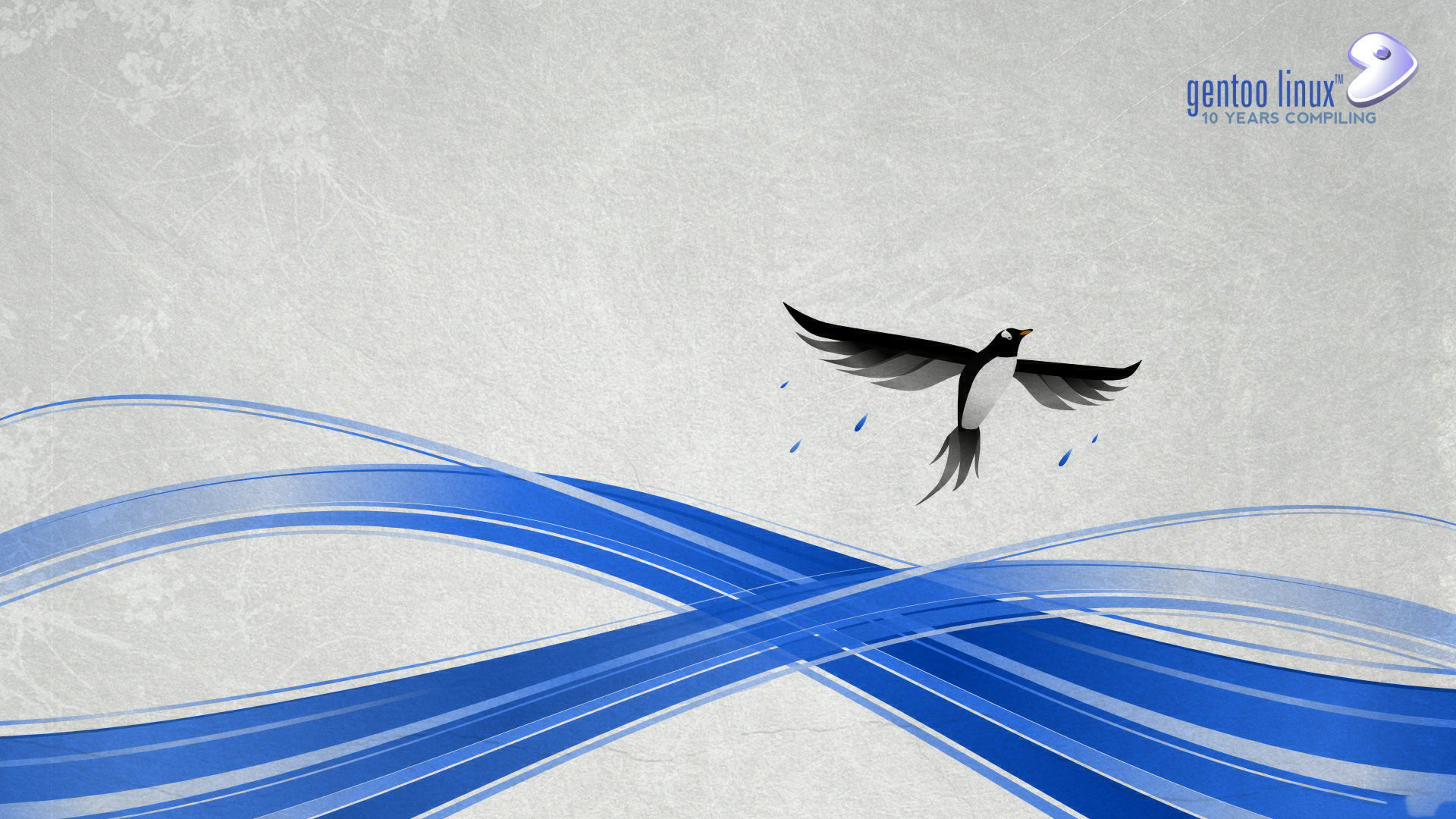 Wallpapers gentoo linux 10 years company on the desktop