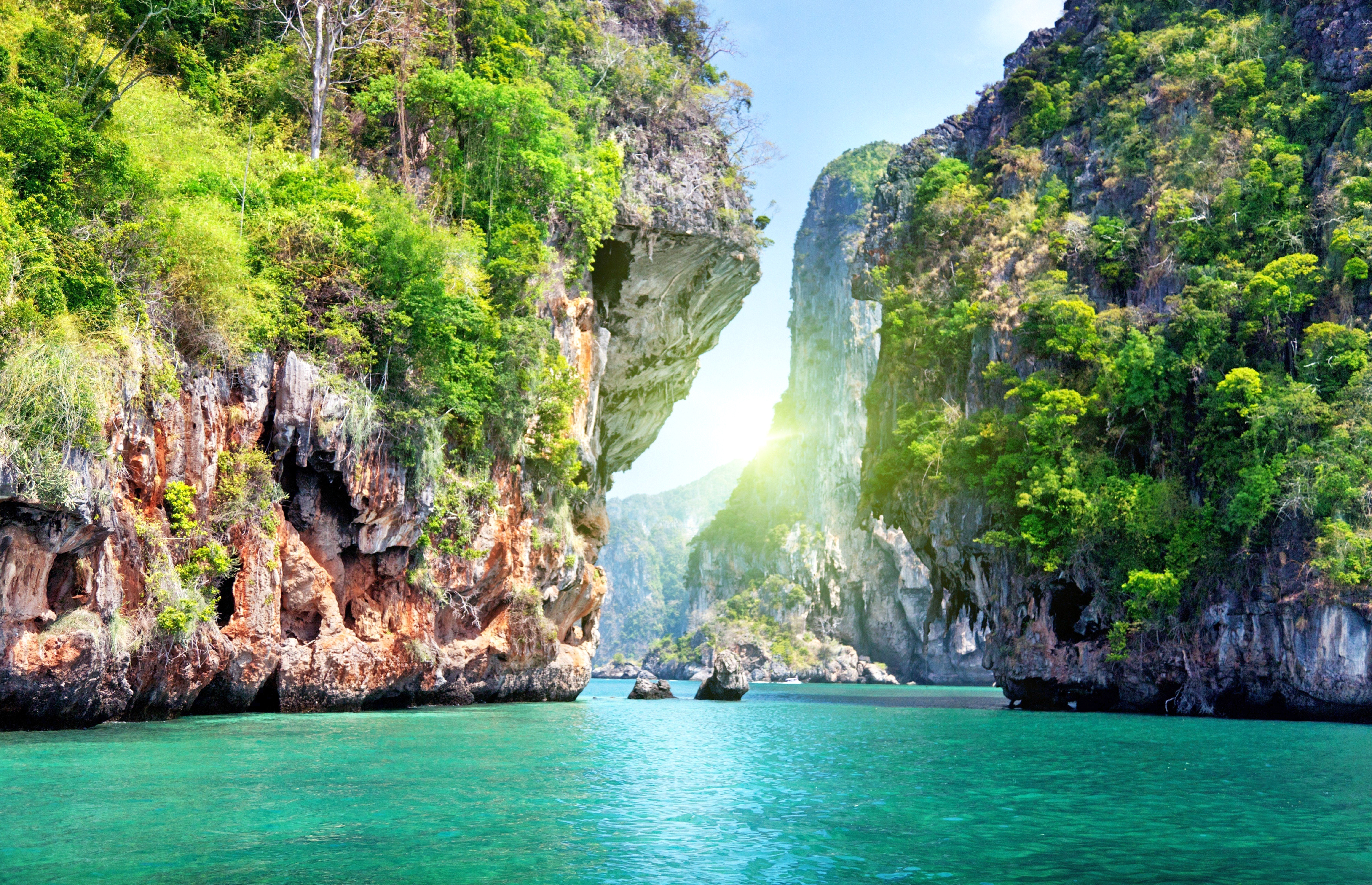 Фото бесплатно таиланд, море, скалы
