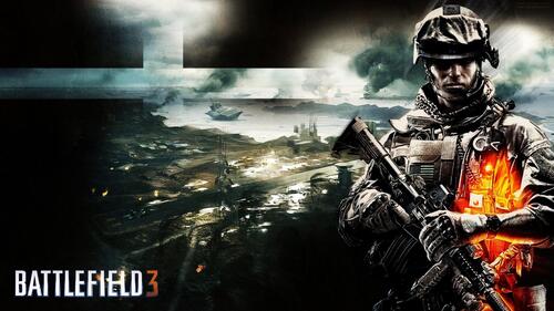 Заставка из игры Battlefield 3