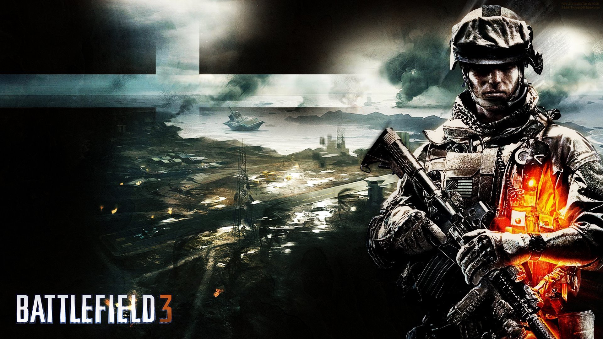 Бесплатное фото Заставка из игры Battlefield 3
