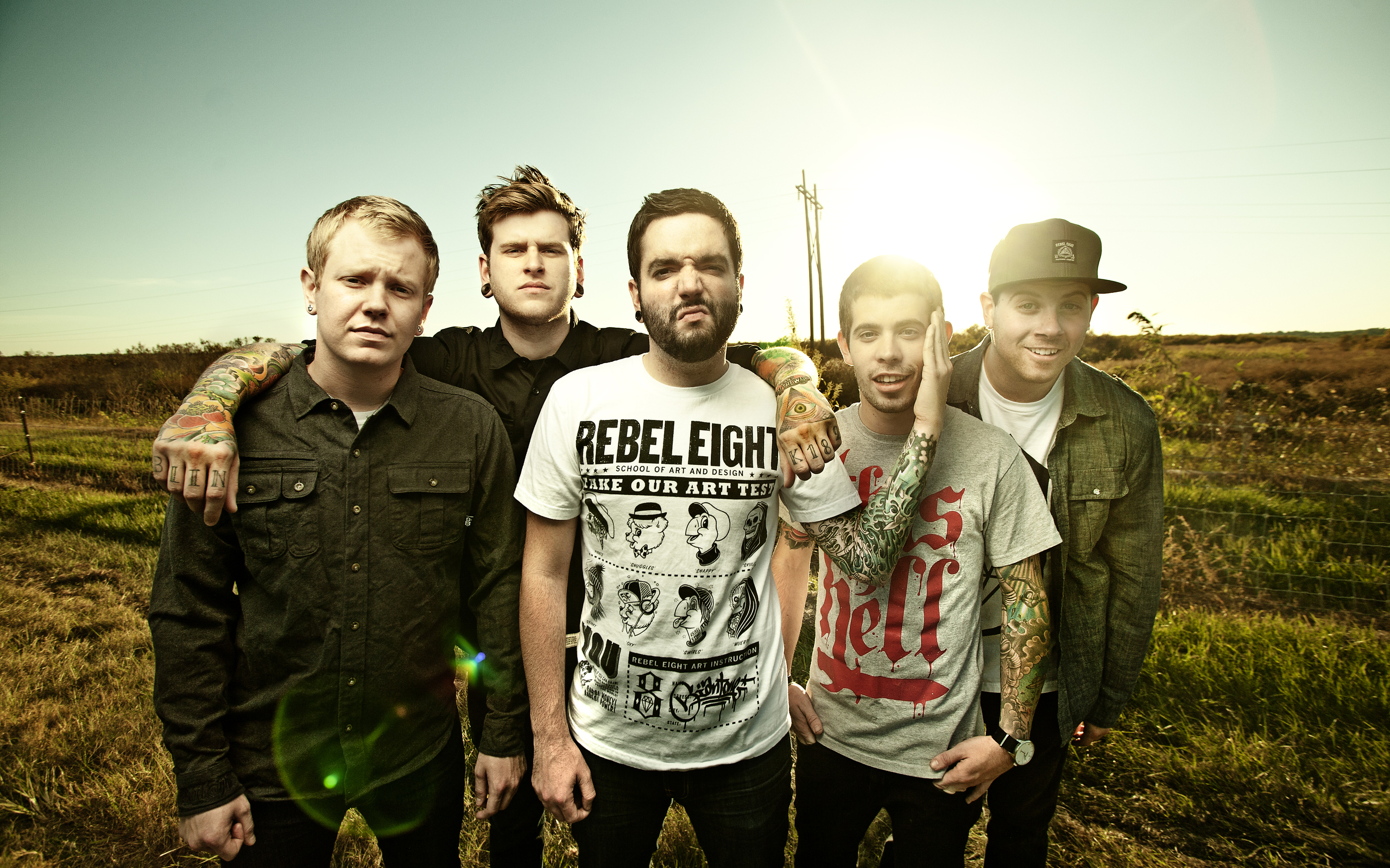 Wallpapers post-hardcore a day to remember band on the desktop