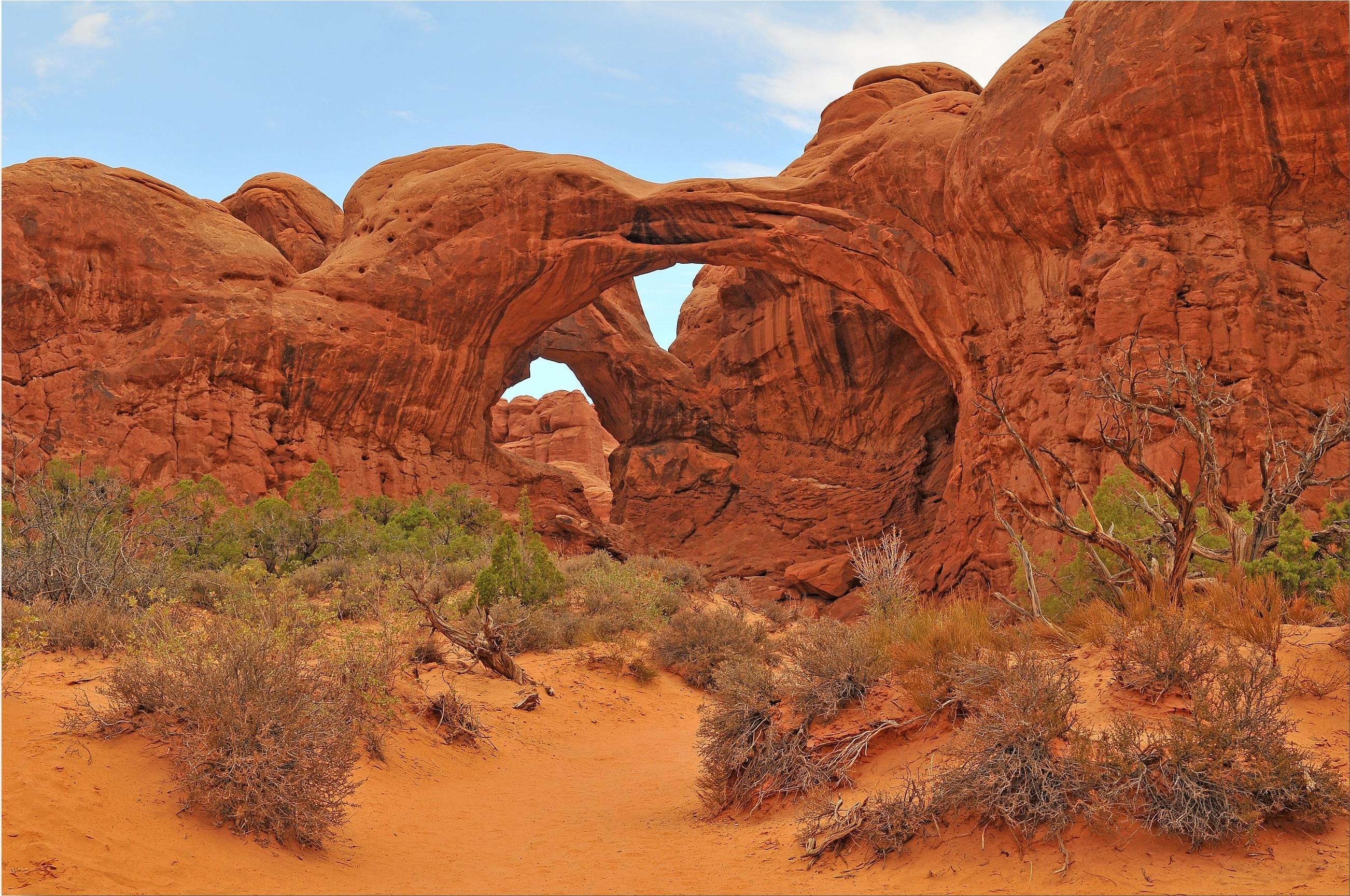 Обои arches national park скалы арки на рабочий стол