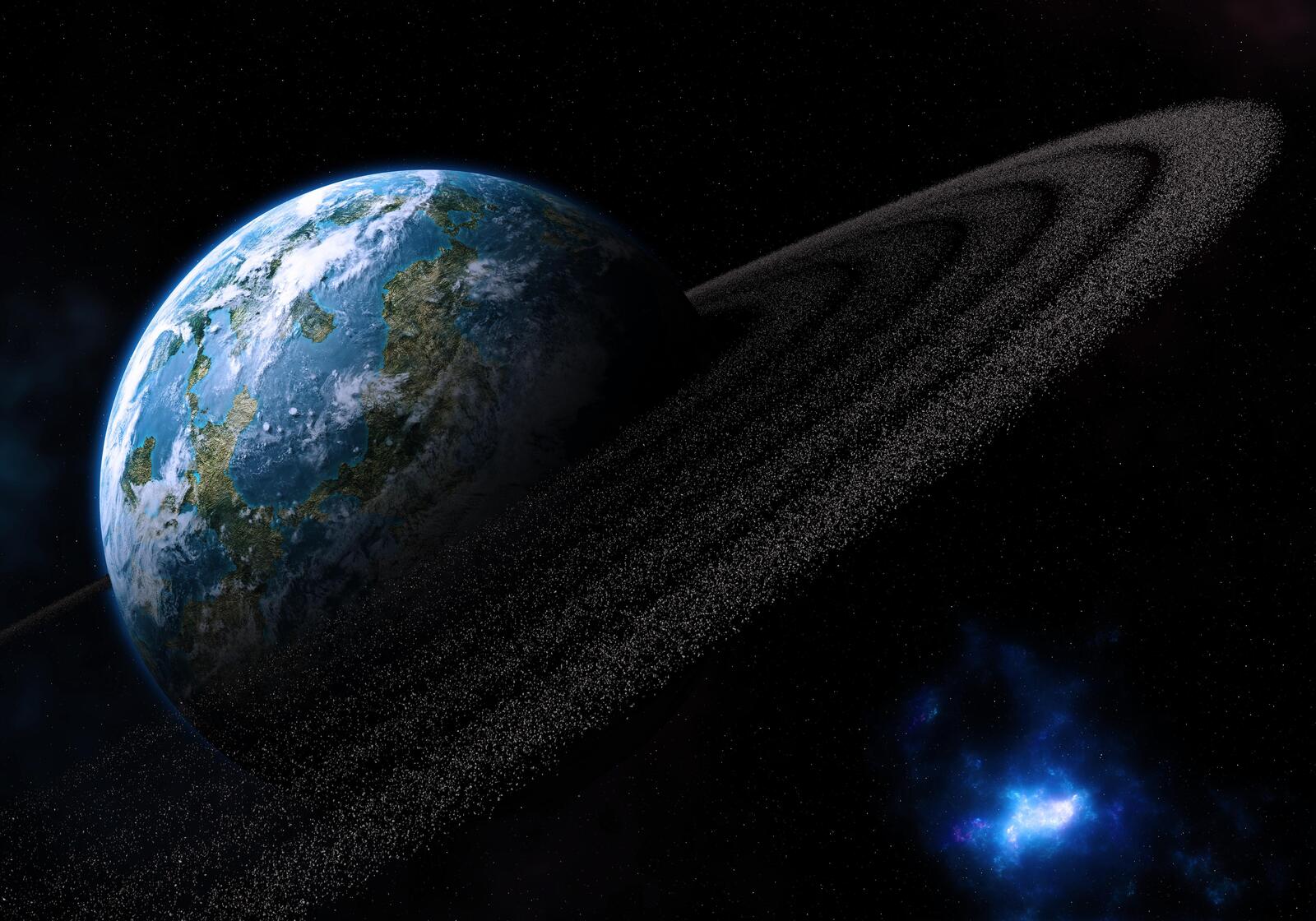 Wallpapers meteorites planets asteroids on the desktop