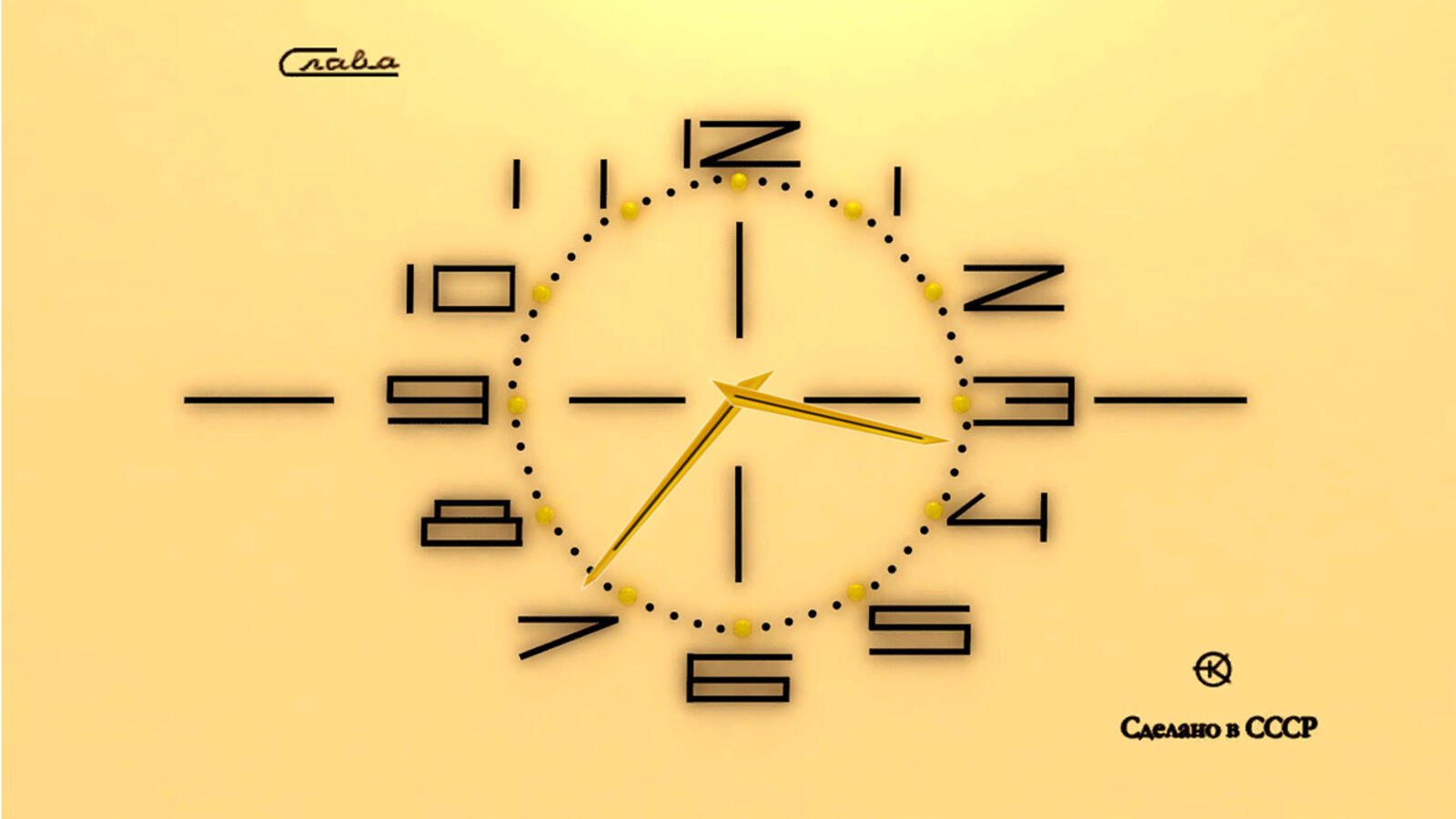Wallpapers clock wall dial on the desktop
