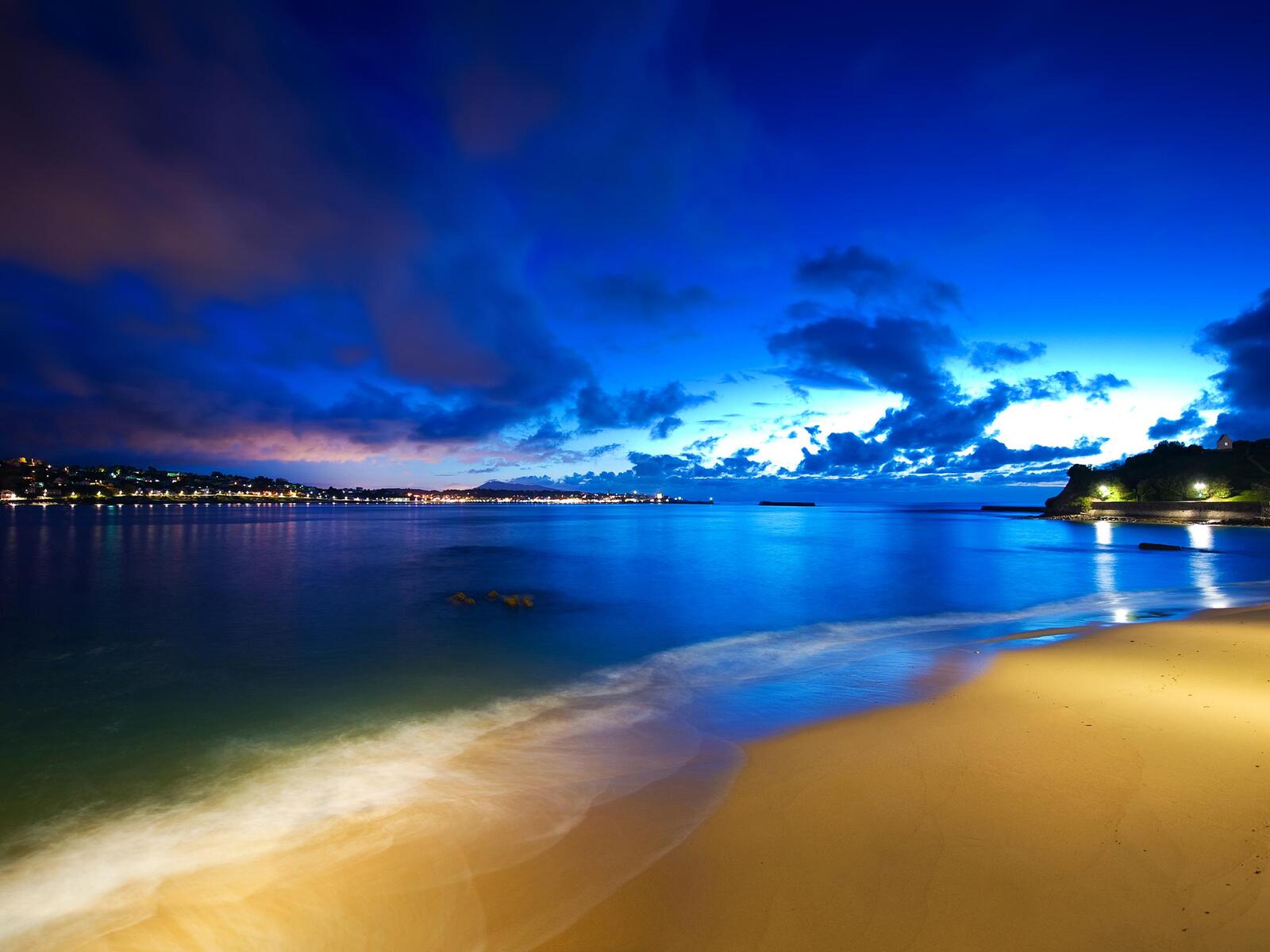 Wallpapers nacht at home sea on the desktop