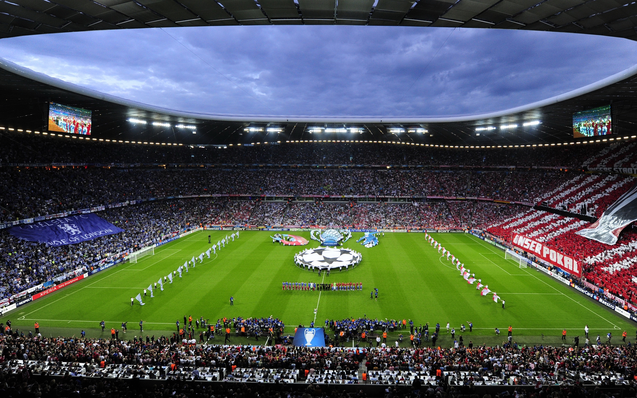 Стадион Альянц Арена Мюнхен Лиги чемпионов