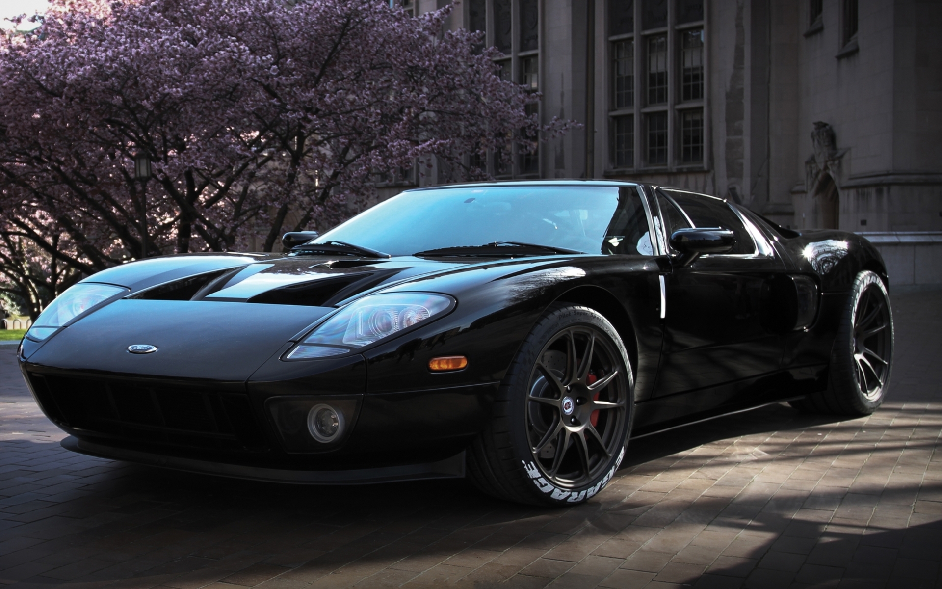 Wallpapers ford ford gt black on the desktop