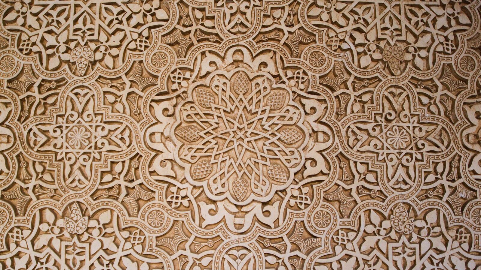Wallpapers pattern beautiful oriental on the desktop