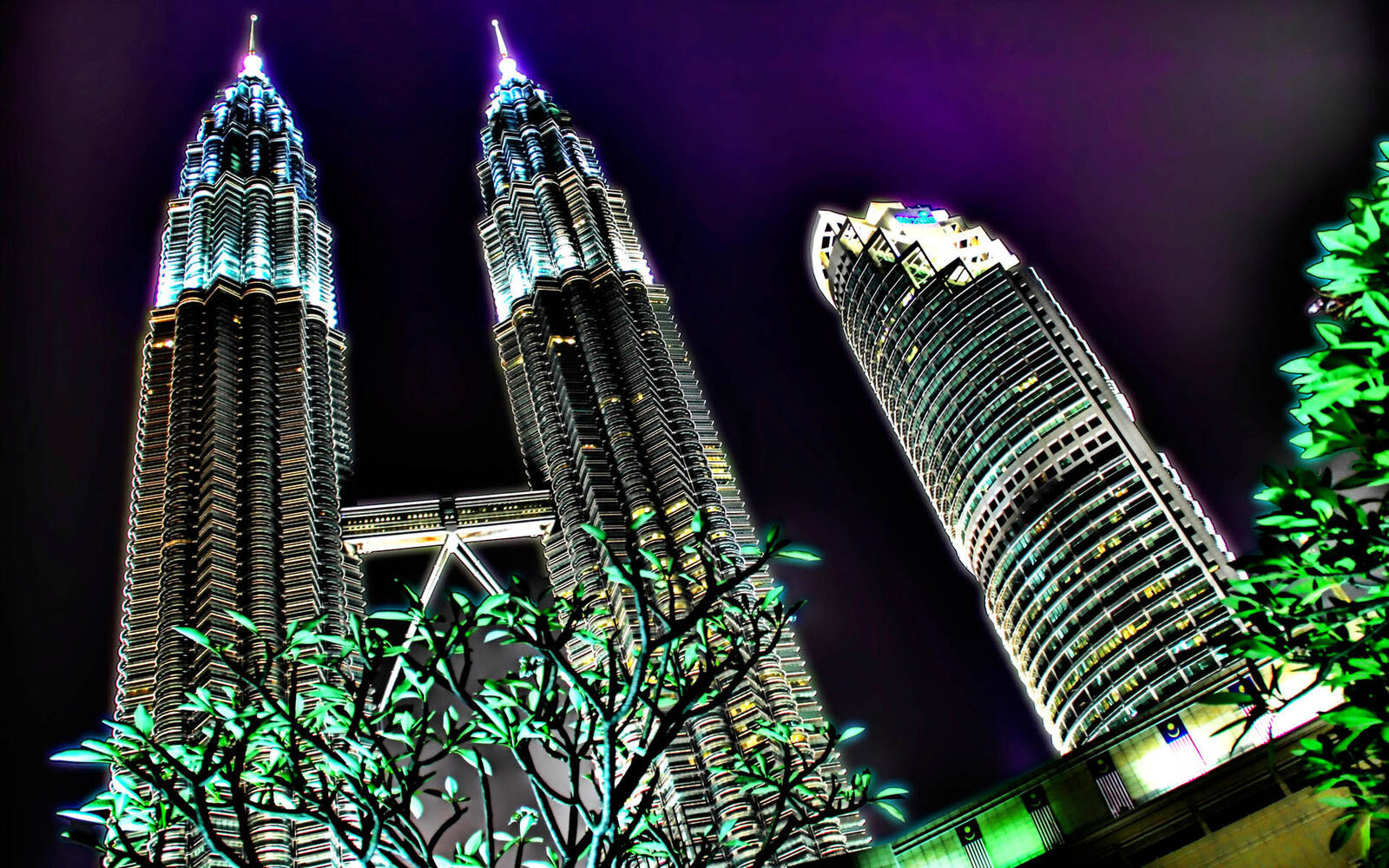Wallpapers Kuala Lumpur Malaysia high-rise buildings on the desktop