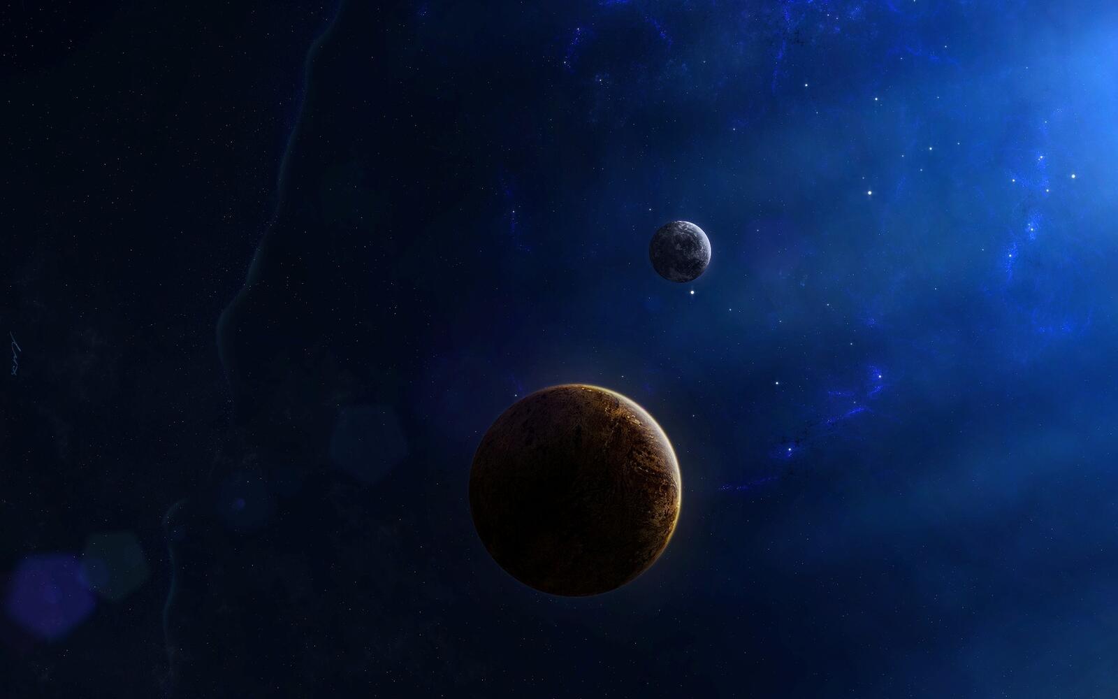 Wallpapers planets new worlds stars on the desktop