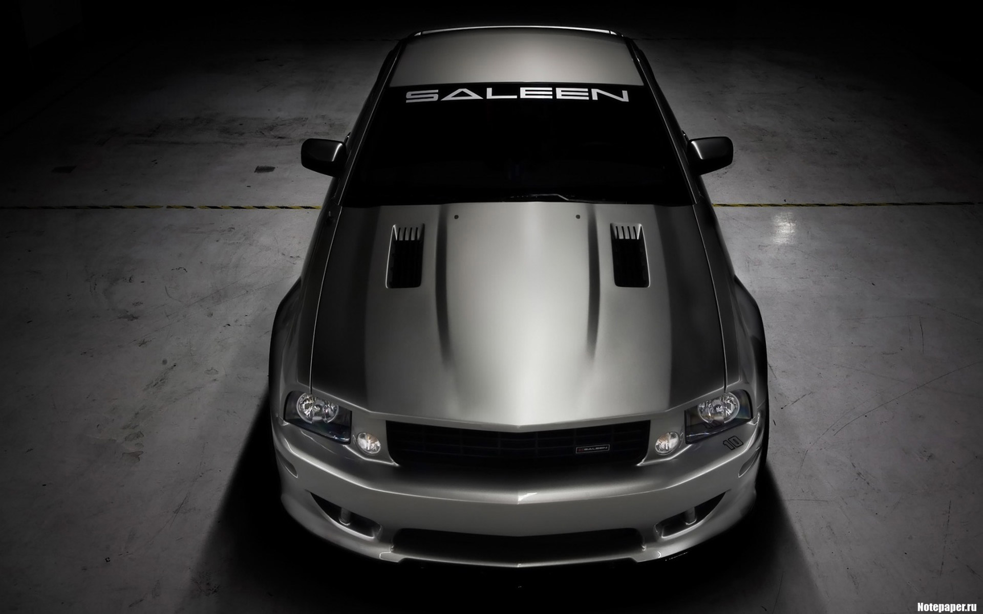 Wallpapers Ford Mustang muscular on the desktop