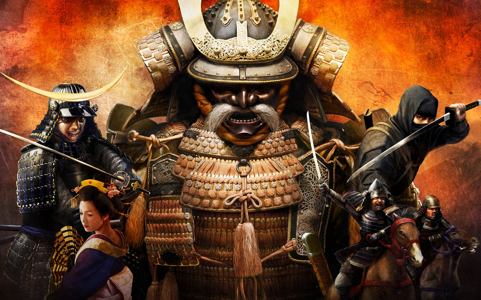 Wallpapers samurai japan war on the desktop