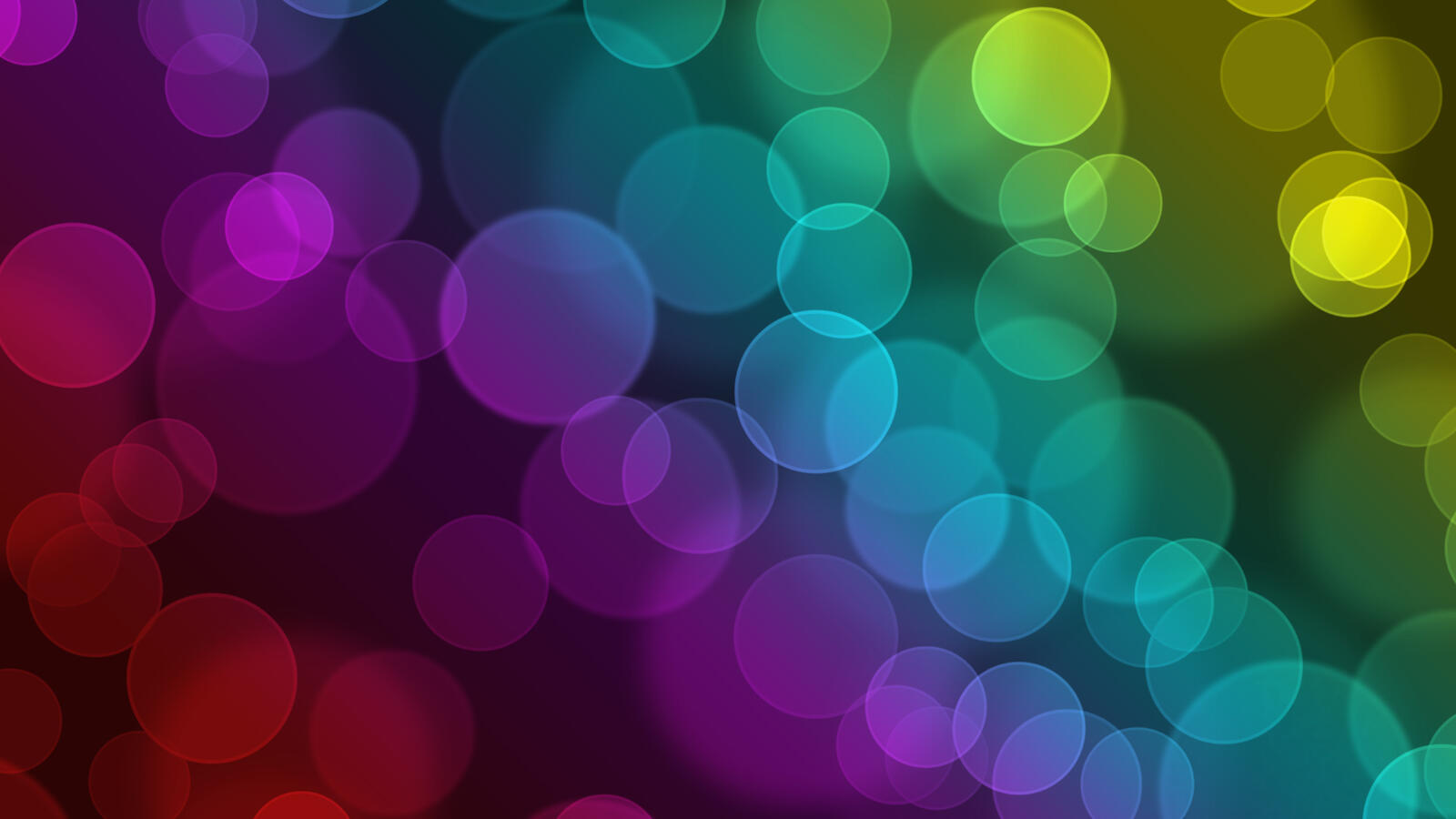 Wallpapers abstraction circles bokeh on the desktop