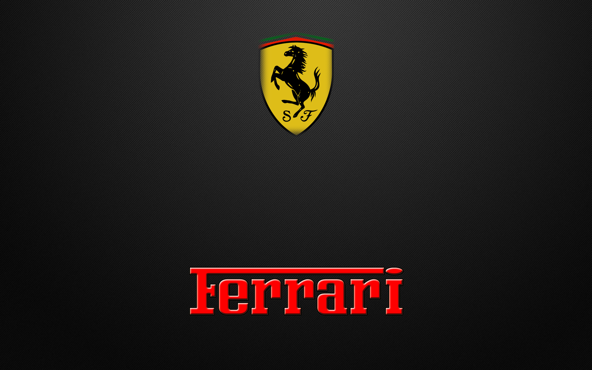 Wallpapers Ferrari logo car concern on the desktop