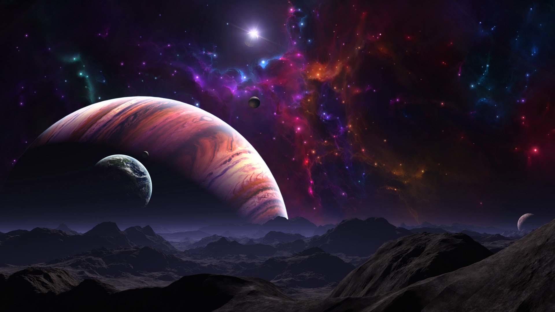 Wallpapers space the universe mars on the desktop