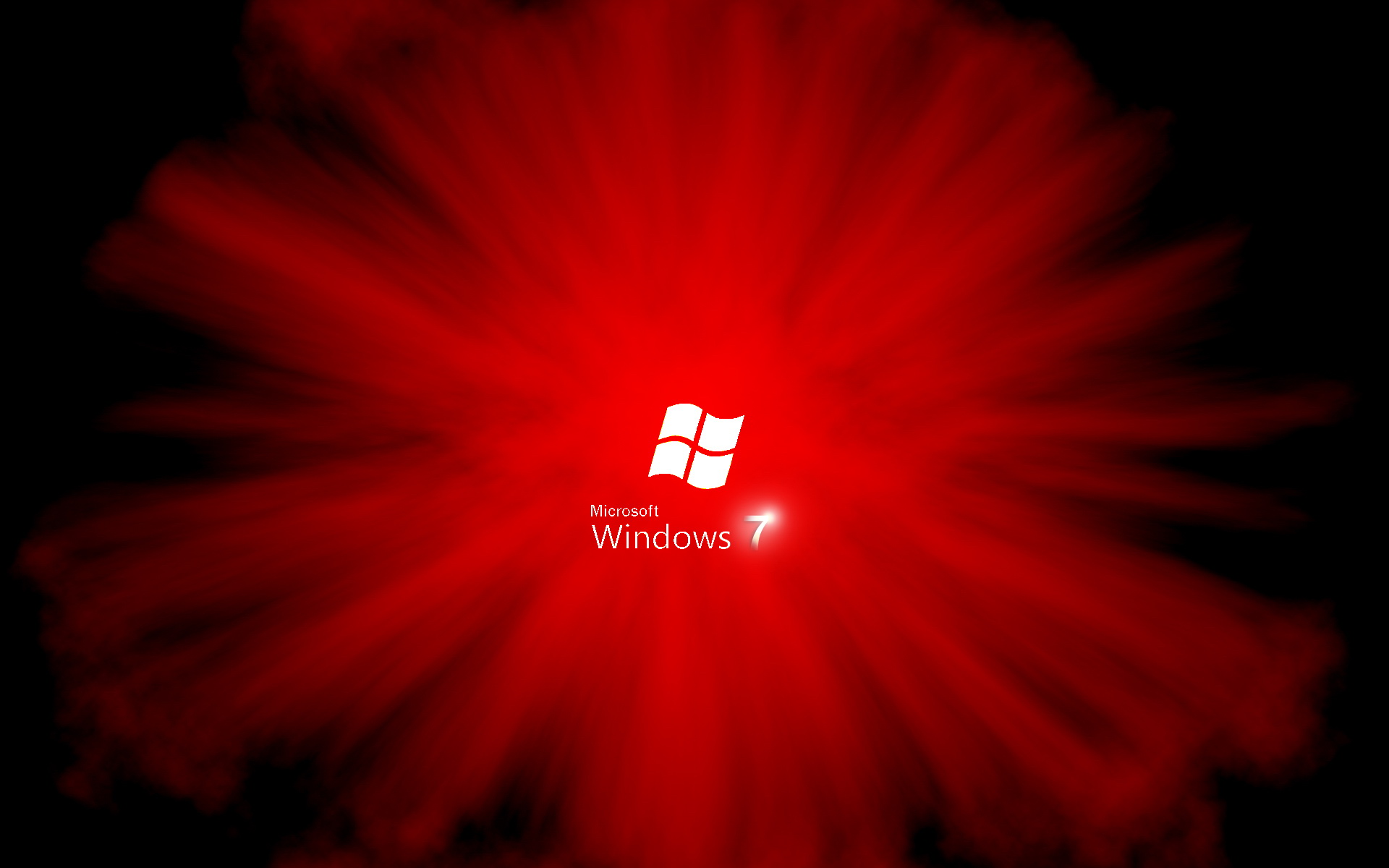 Wallpapers miscellaneous red windows on the desktop