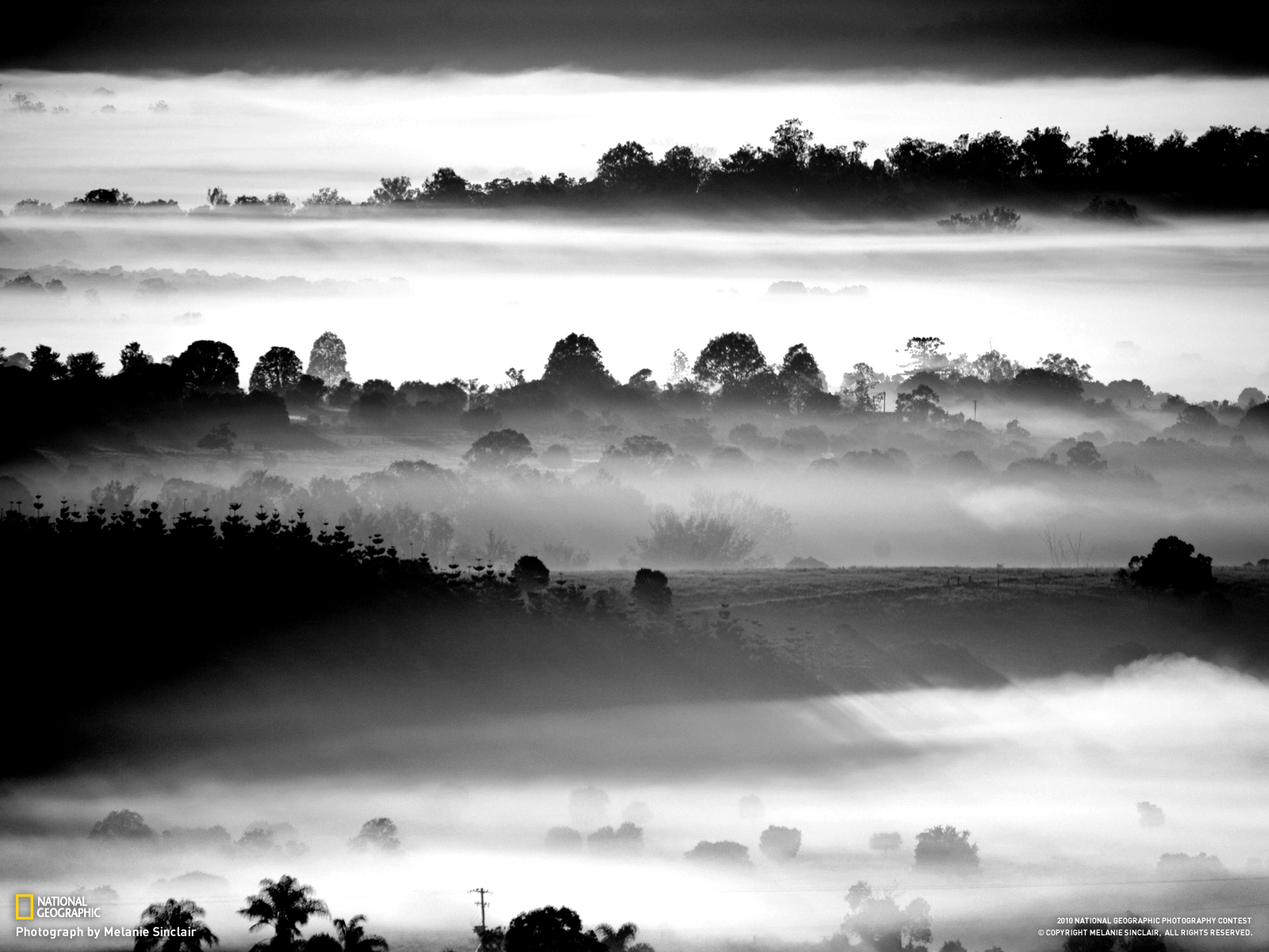 Wallpapers fog national geographic black on the desktop