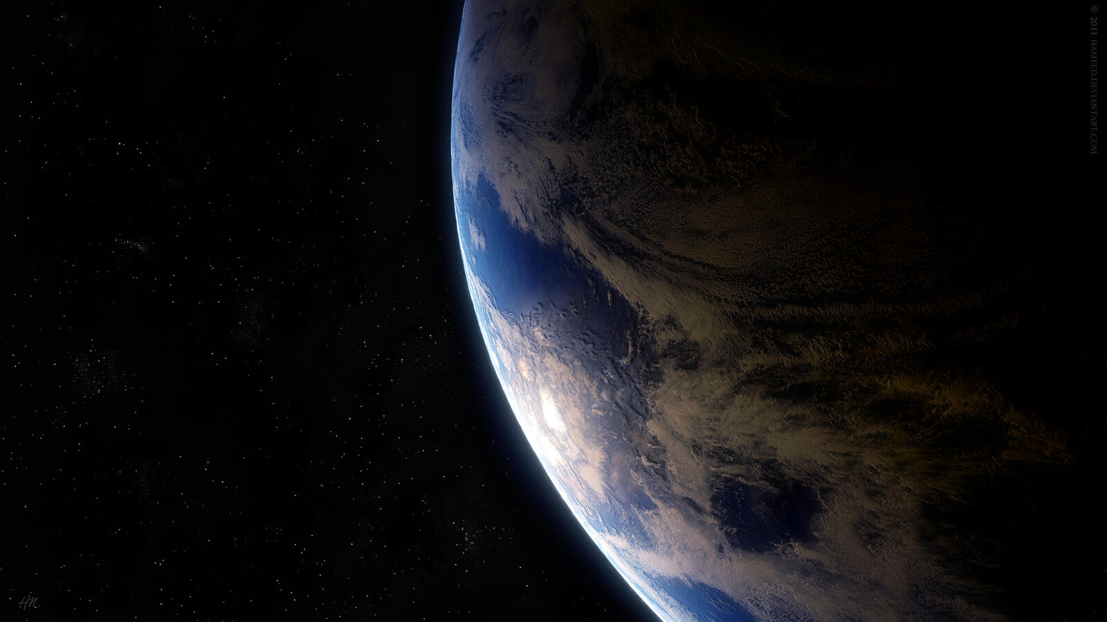 Wallpapers planet earth surface on the desktop