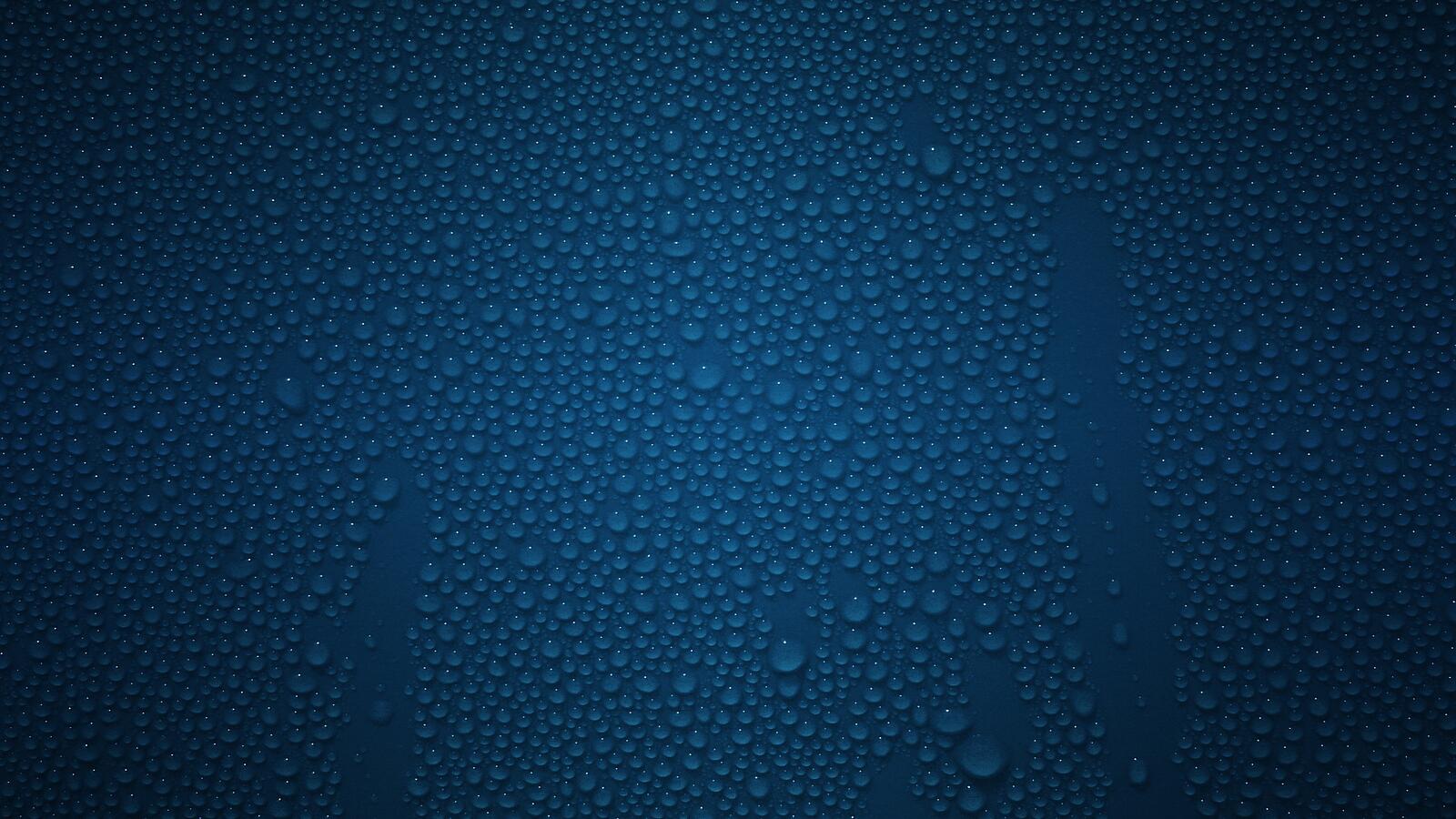 Wallpapers water drops color on the desktop