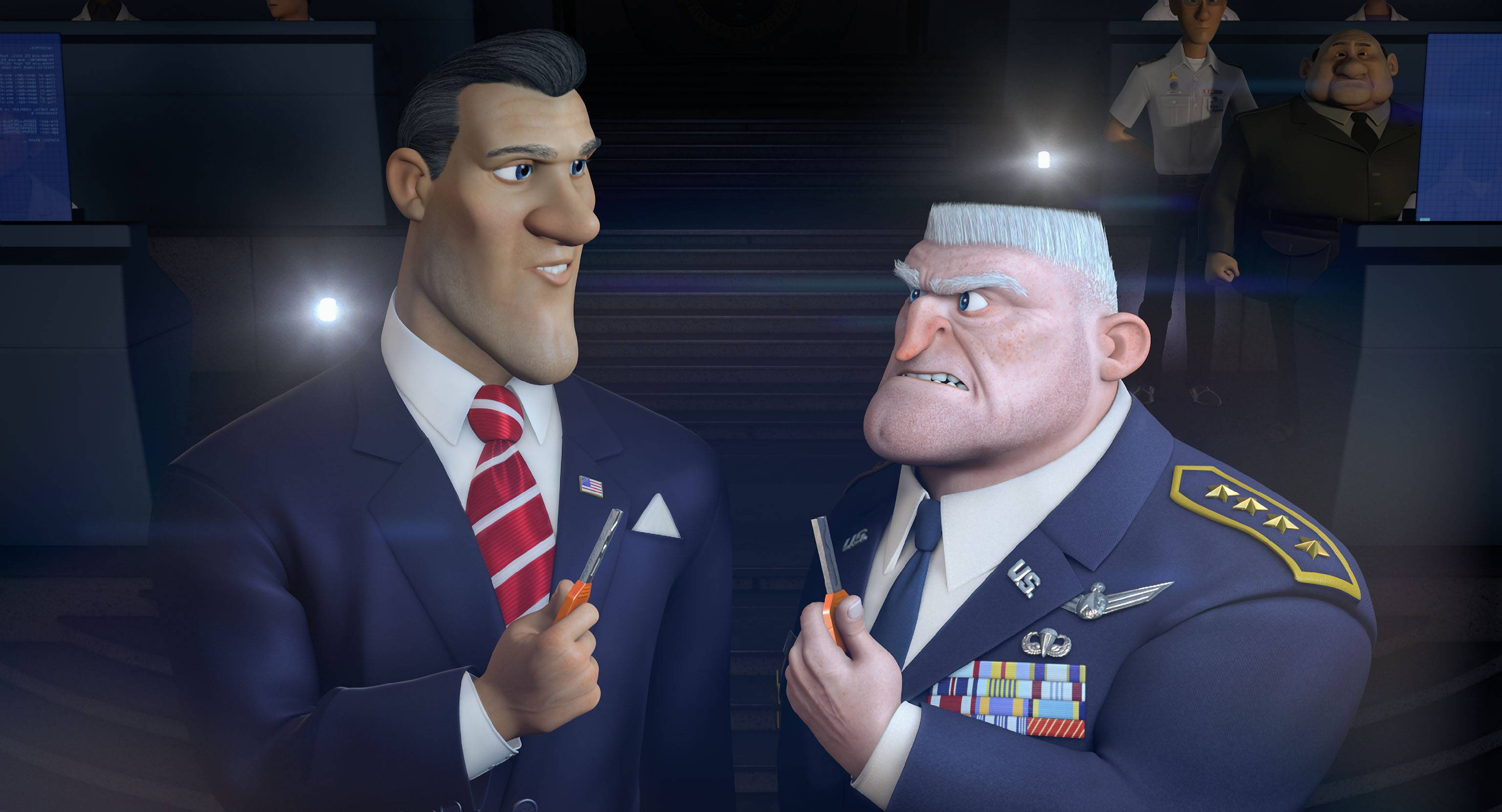 Обои Индюки: Назад в будущее генерал мультфильм на рабочий стол