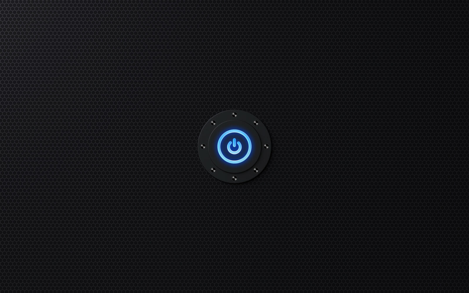 Wallpapers button off blue on the desktop