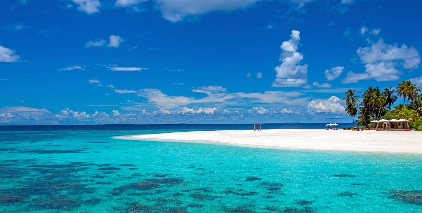 Обои Мальдивы пейзажи остров на рабочий стол