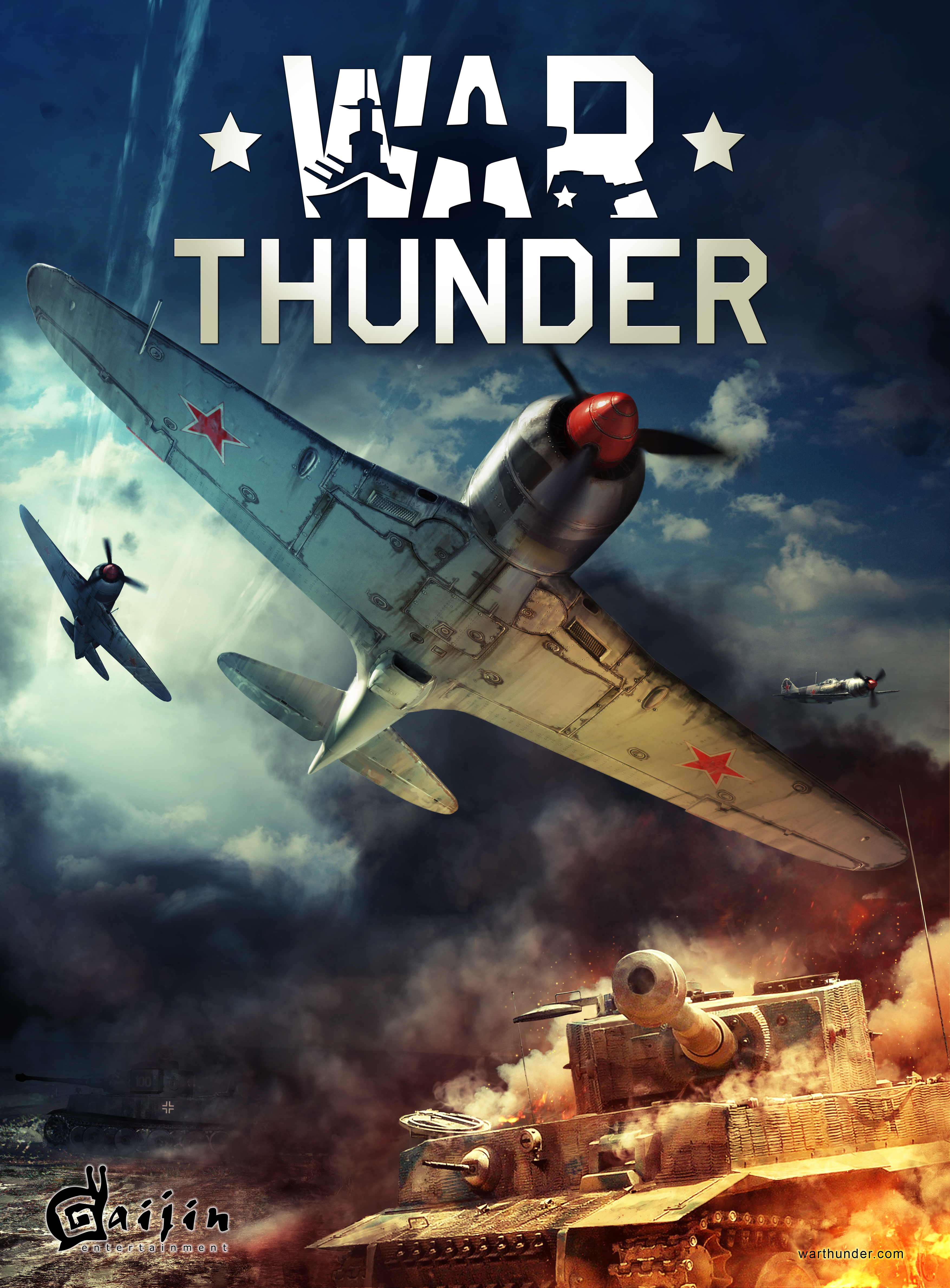 Обои war thunder игра самолеты на рабочий стол