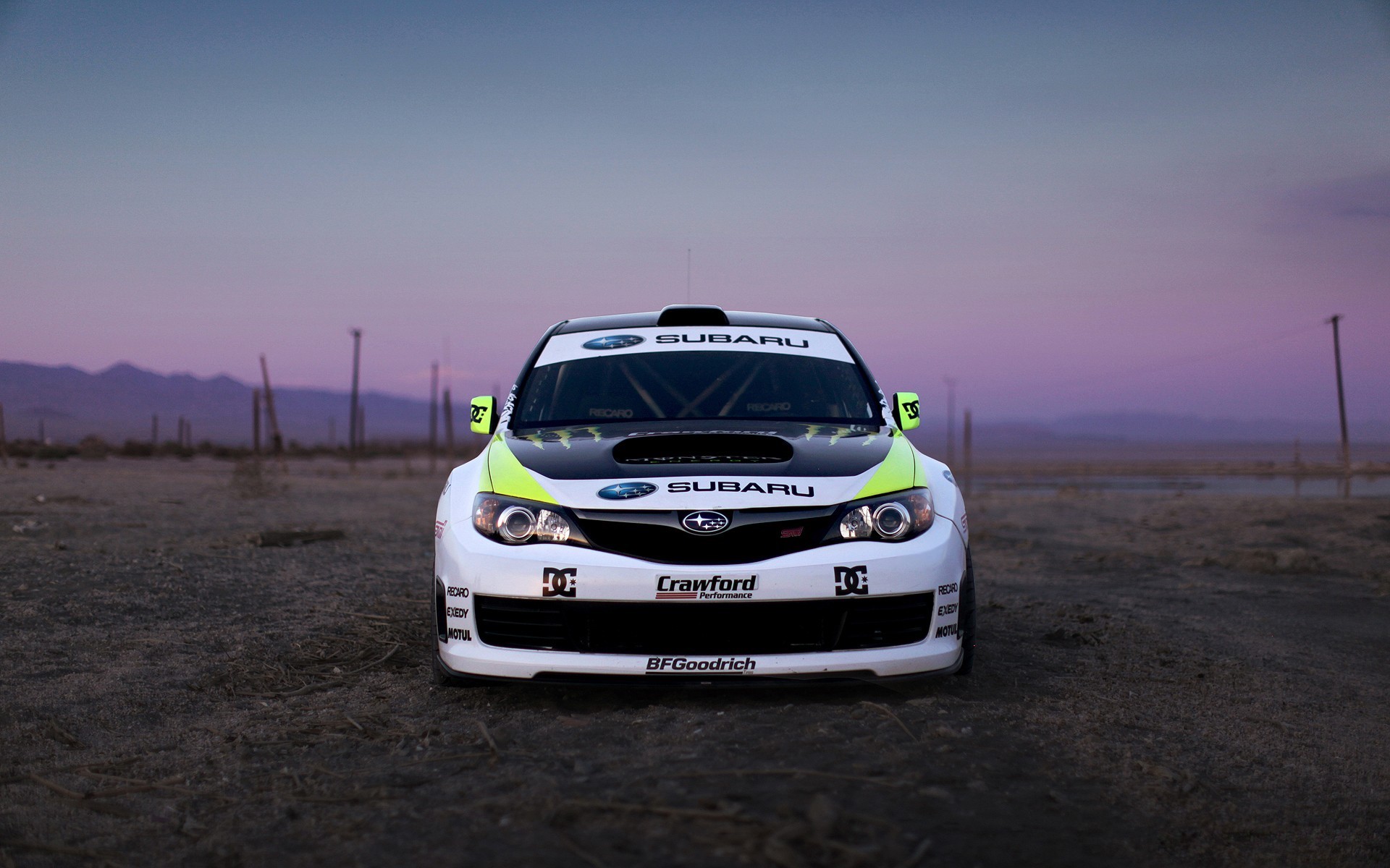 Wallpapers Subaru rally race on the desktop