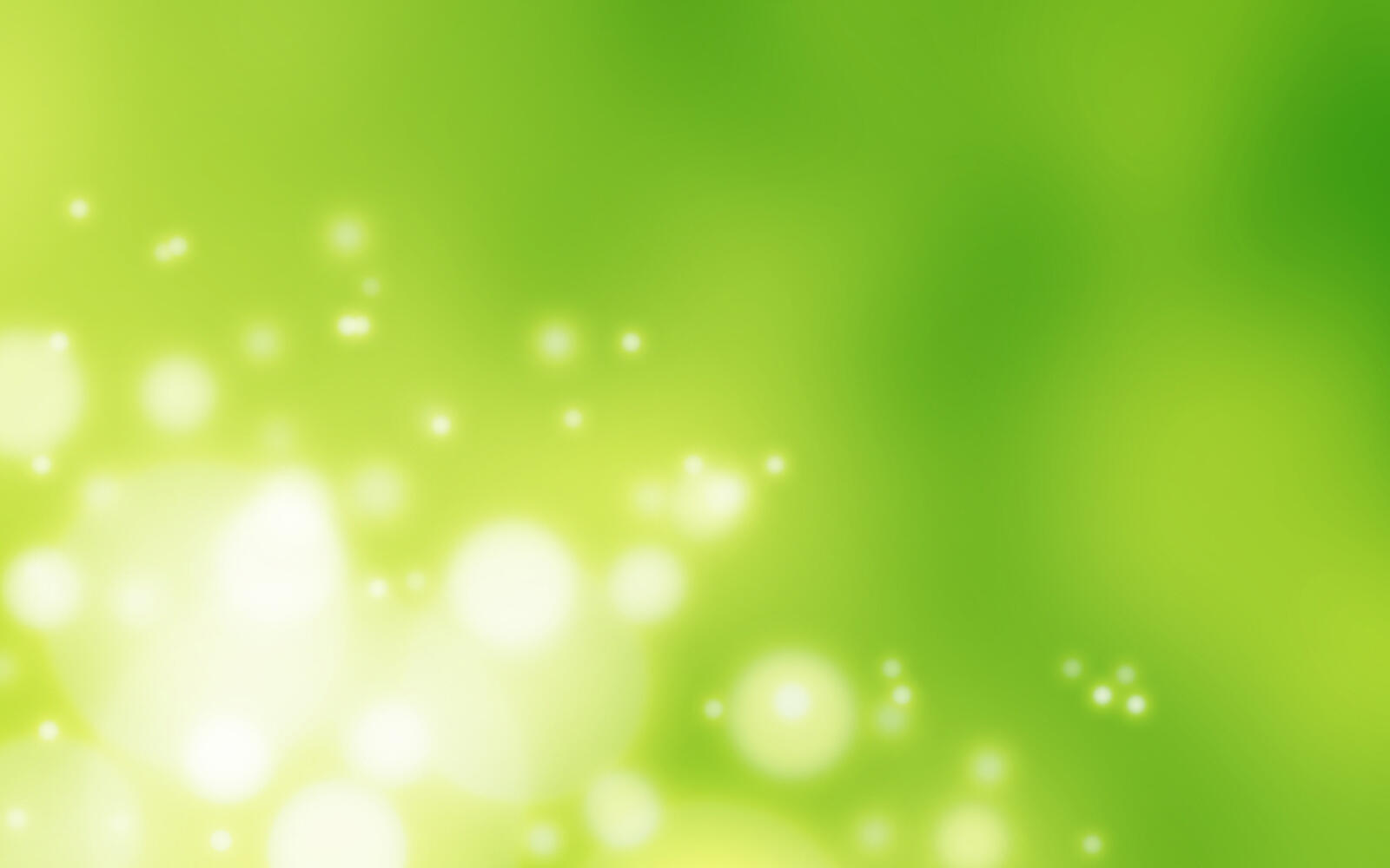 Wallpapers abstraction lights green background on the desktop