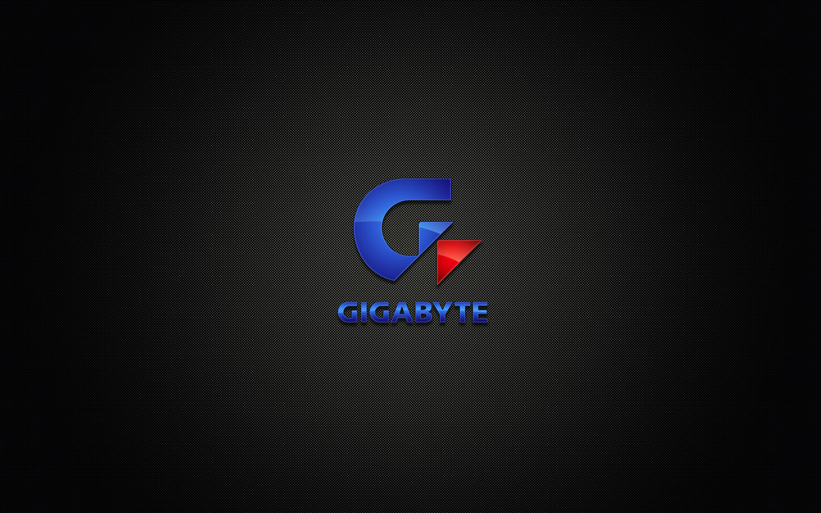 Wallpapers gigabyte logo company on the desktop