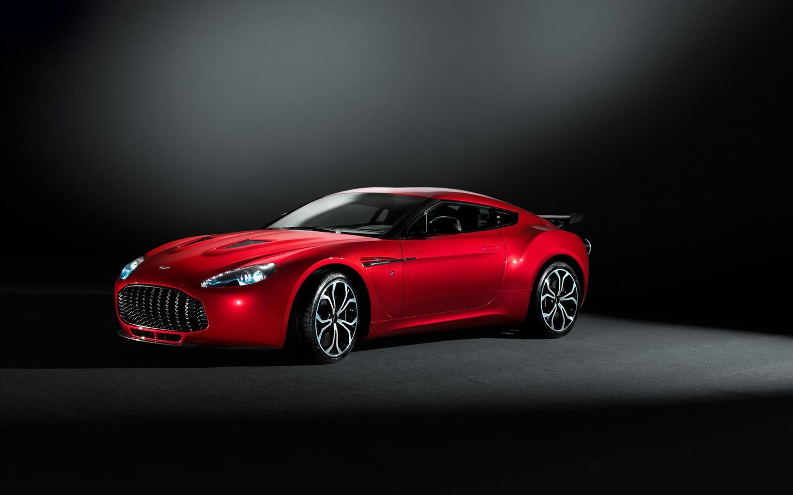 Wallpapers aston martin red super on the desktop