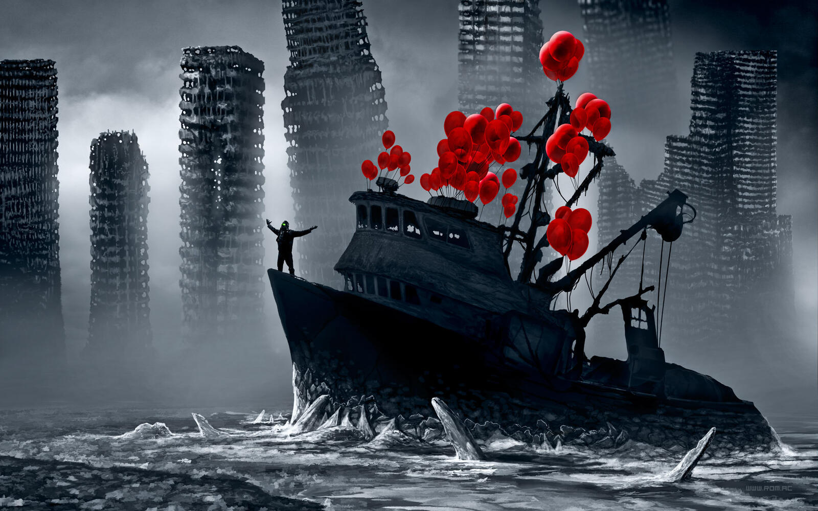 Wallpapers romance of the apocalypse ship romantically apocalyptic on the desktop