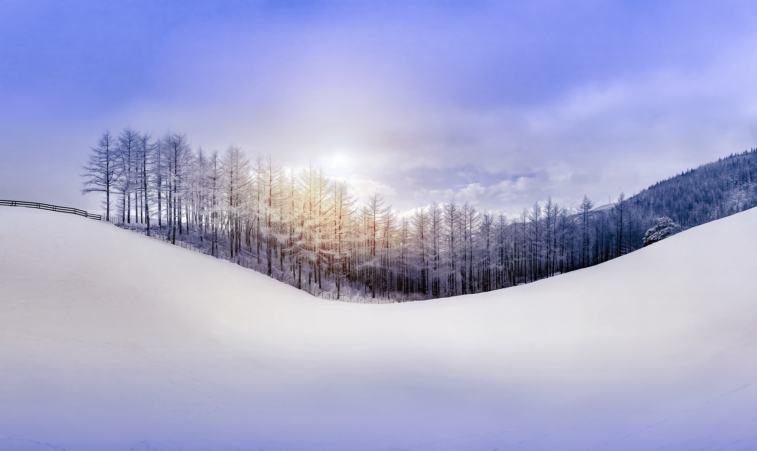 Фото бесплатно иней, горы, зима