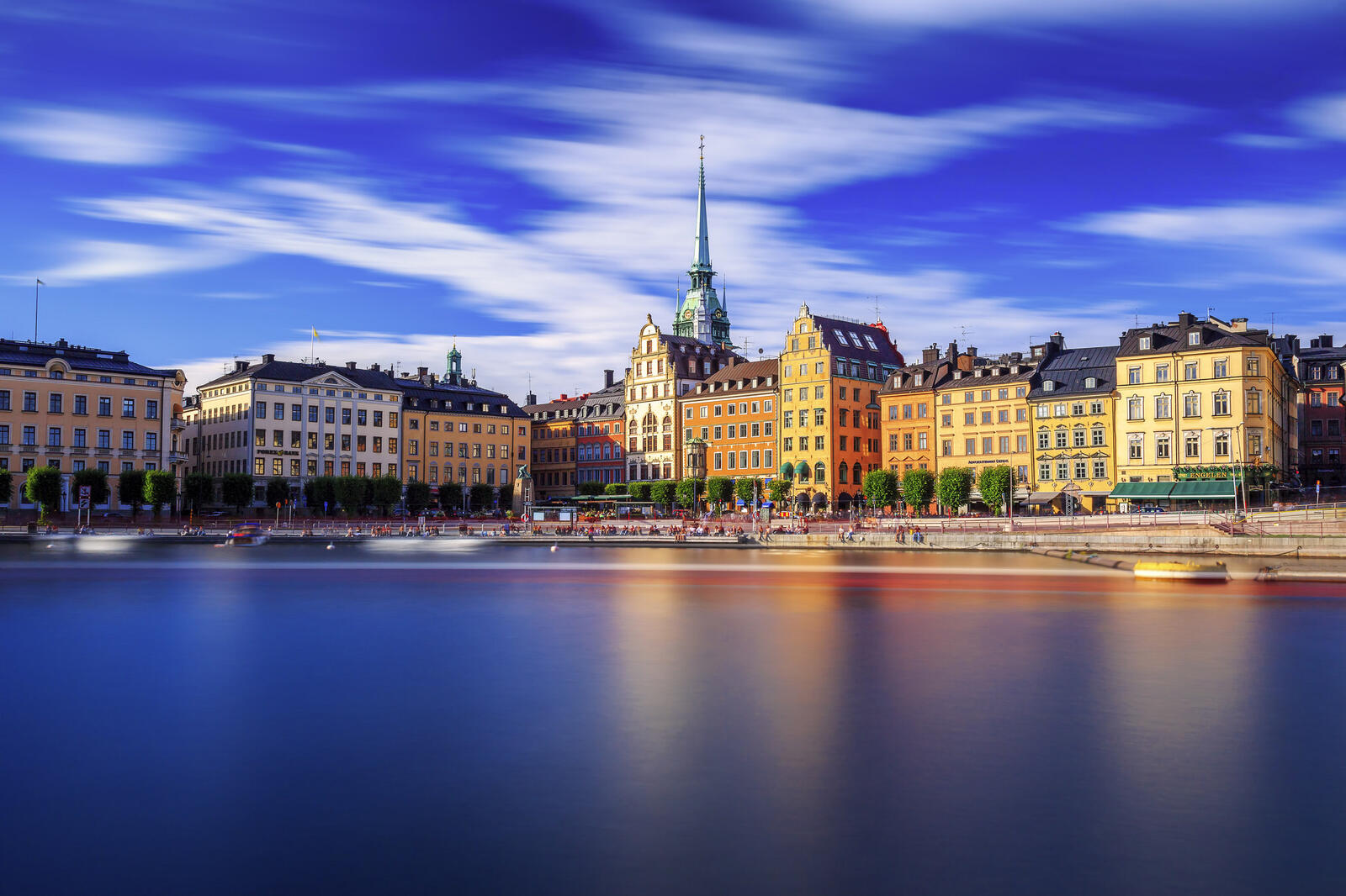 Обои Швеция город Stockholm на рабочий стол