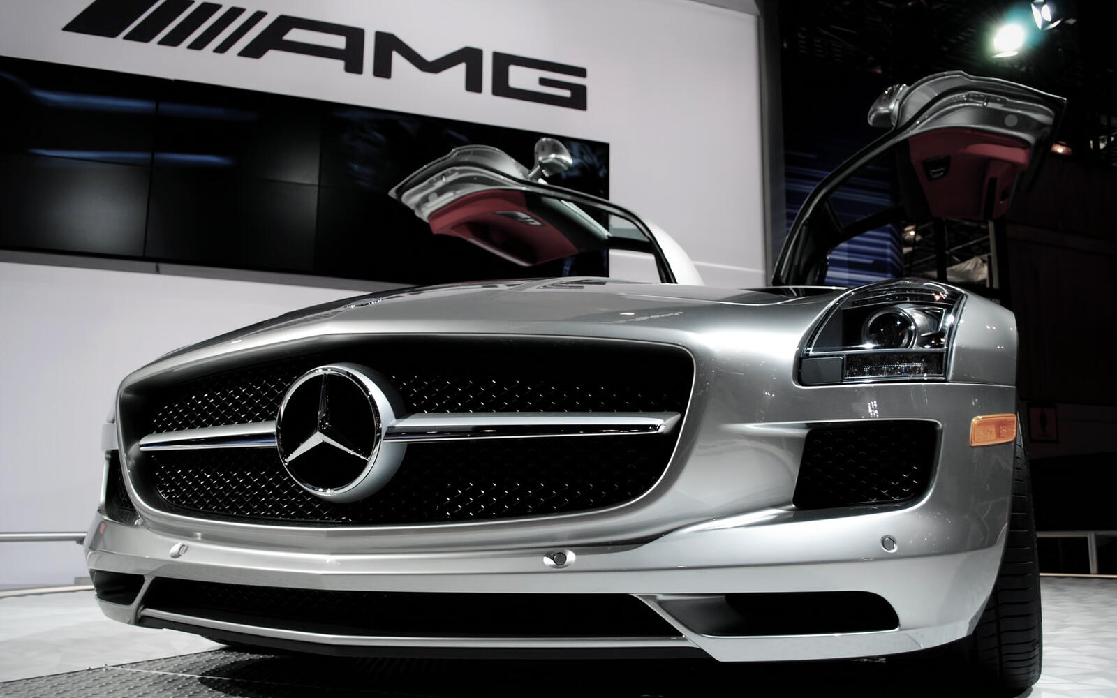 Wallpapers Mercedes amg interior on the desktop