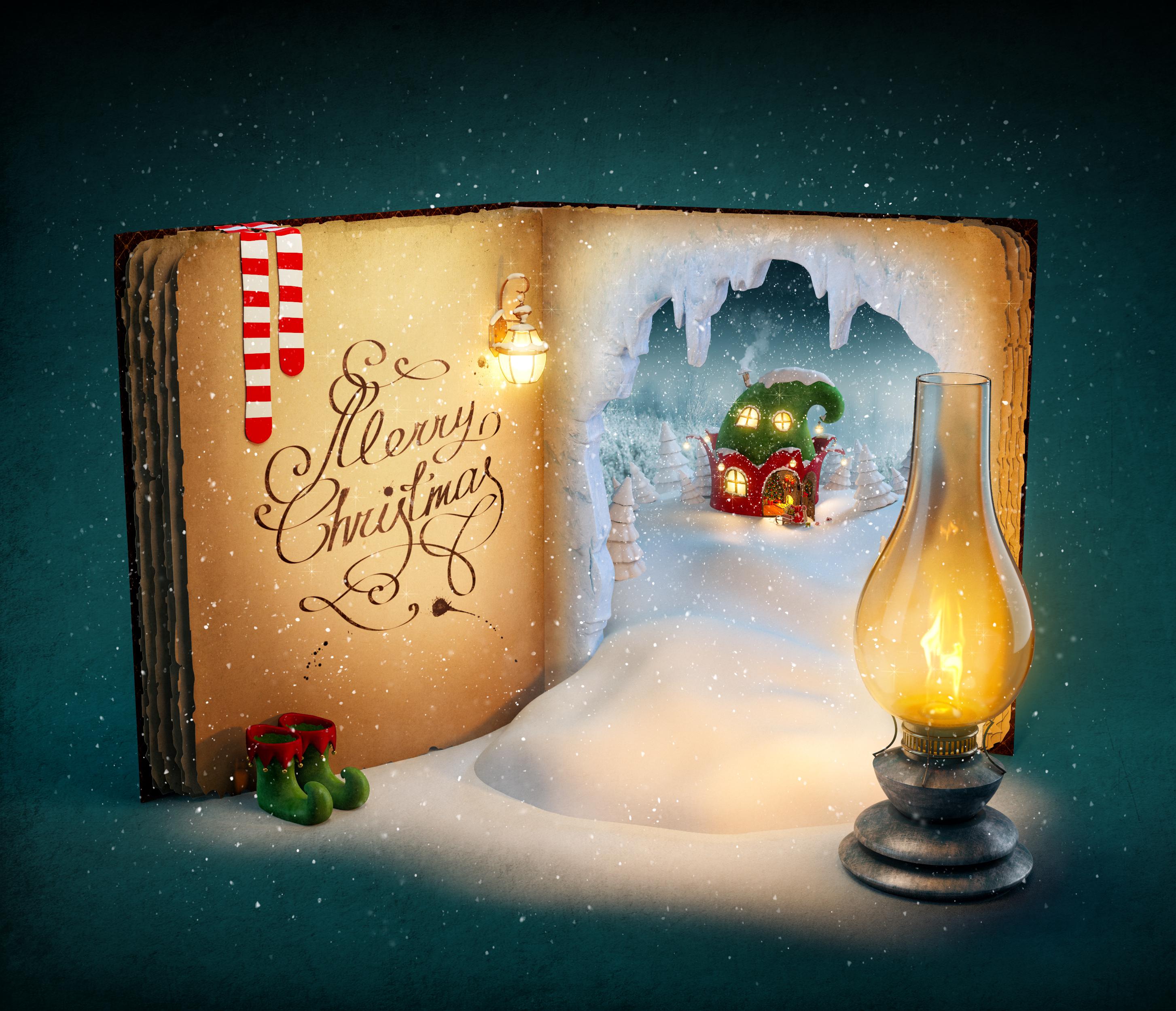 Wallpapers happy new year lamp christmas wallpaper on the desktop