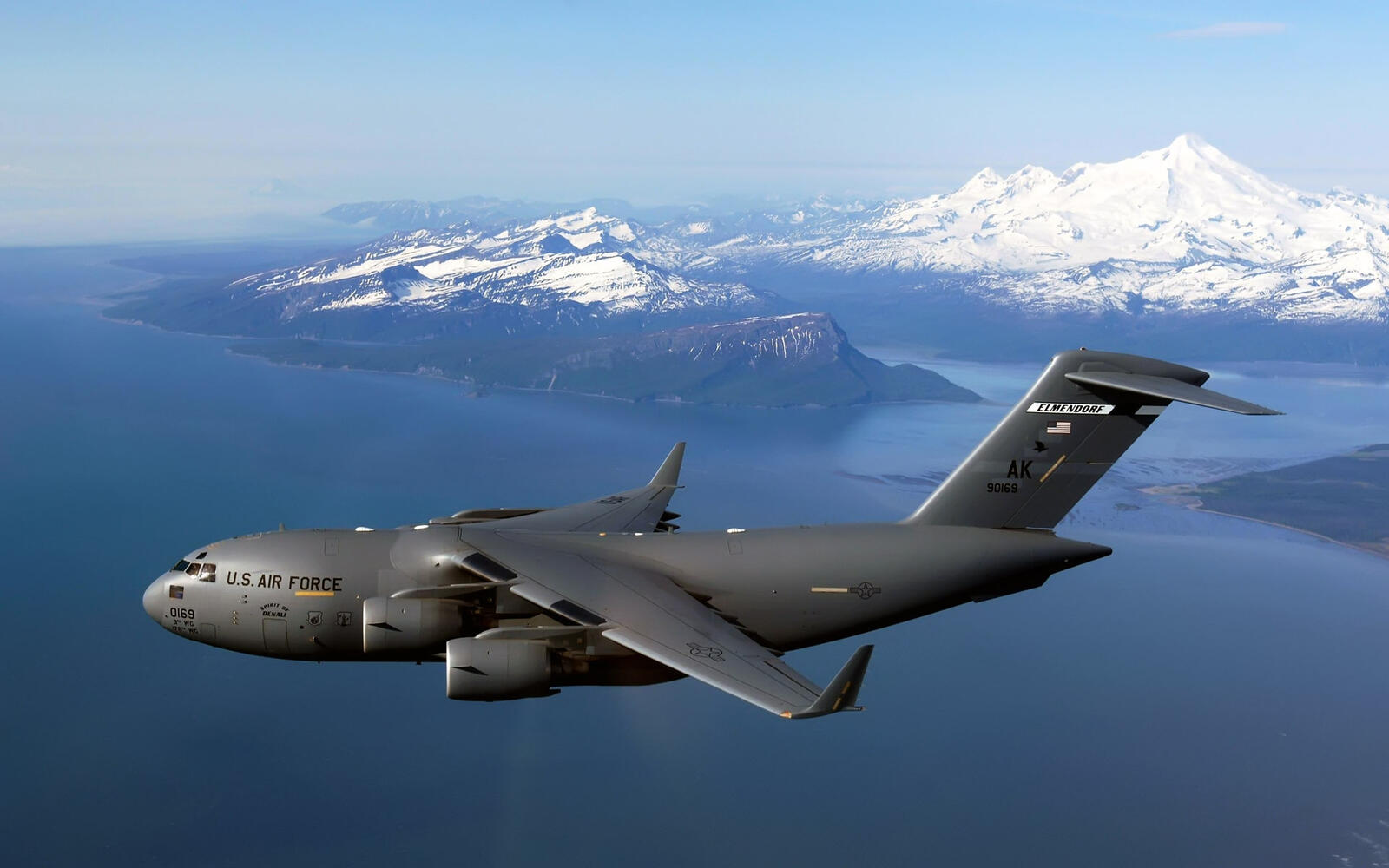 Wallpapers military transport plane USA on the desktop