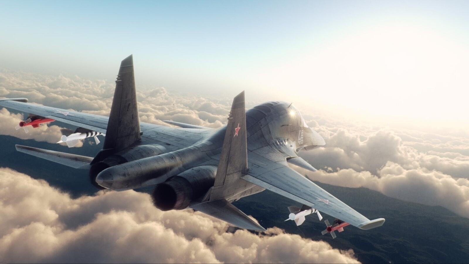 Wallpapers airplane fighter aviation on the desktop