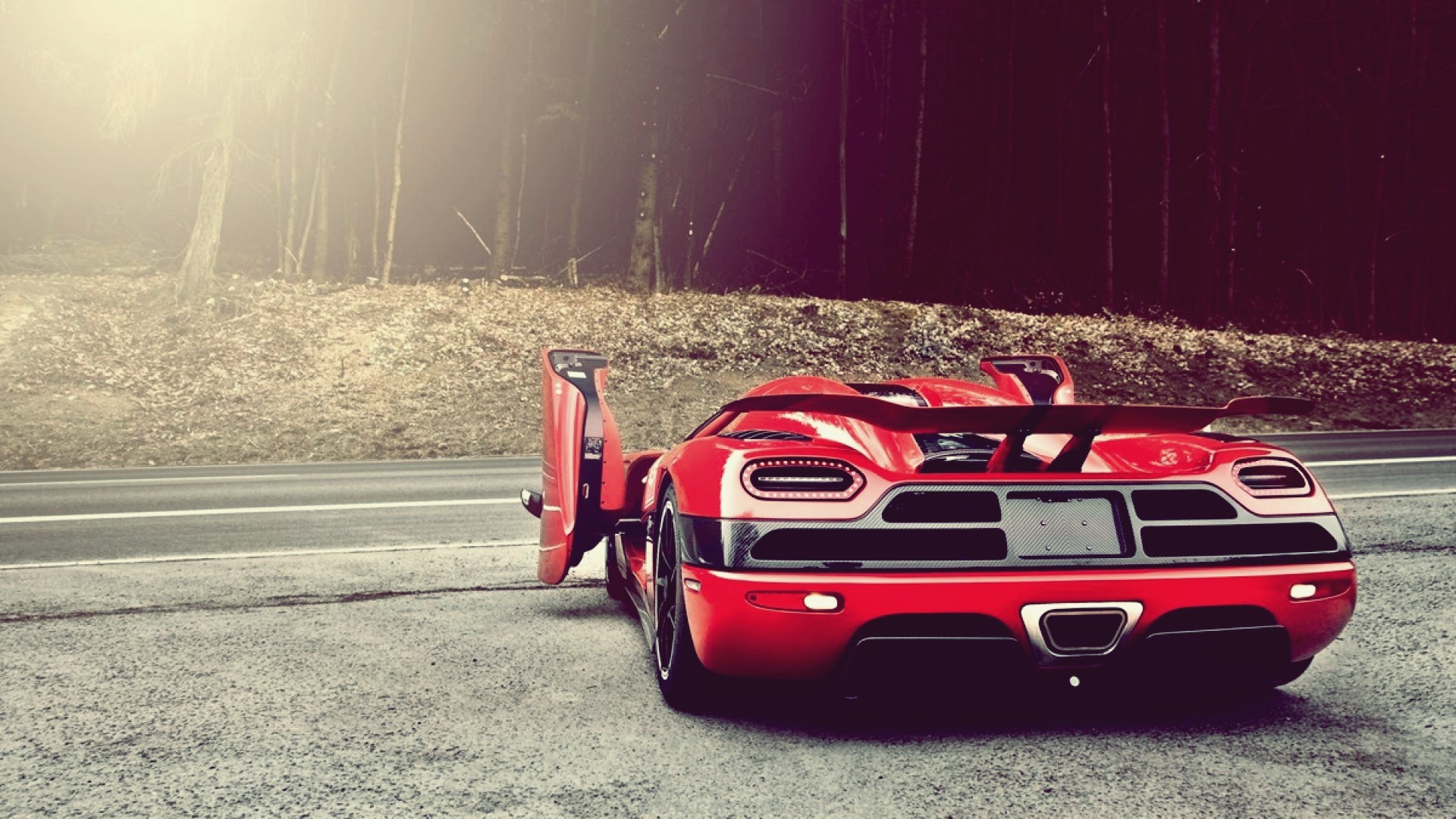 Wallpapers car sports red on the desktop