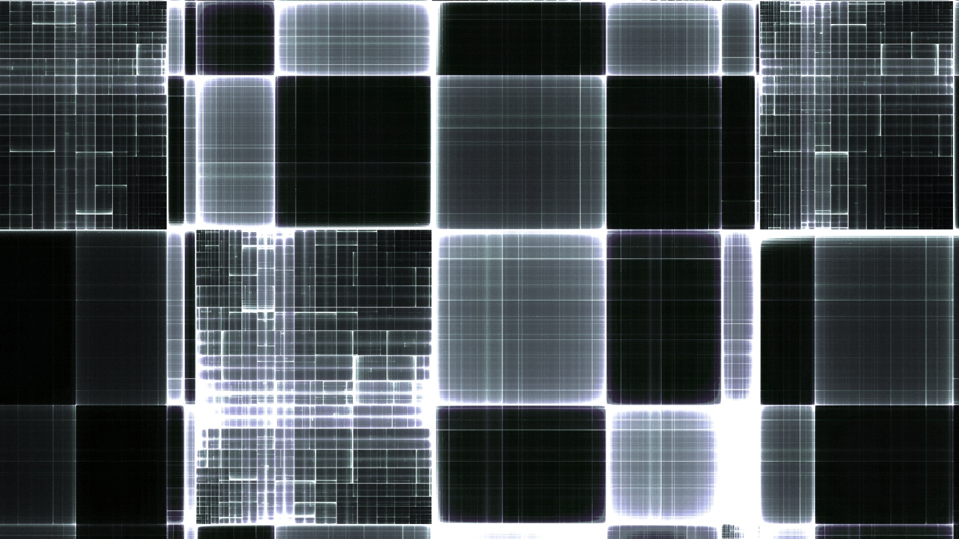 Wallpapers abstraction squares black on the desktop