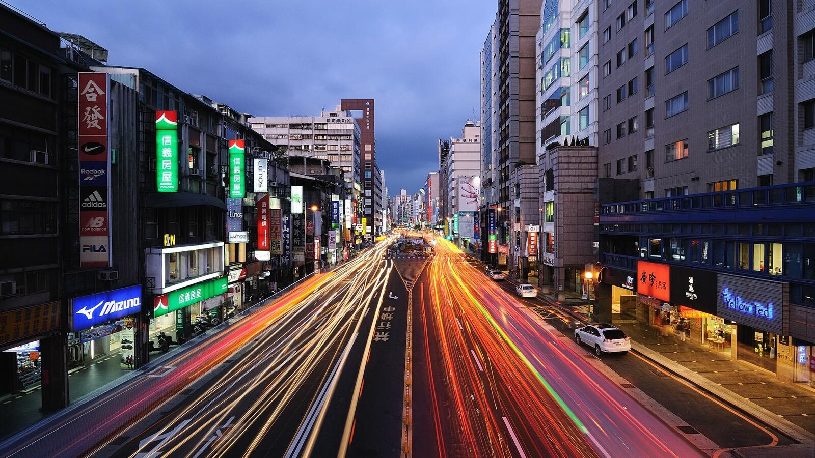 Wallpapers japan streets route on the desktop