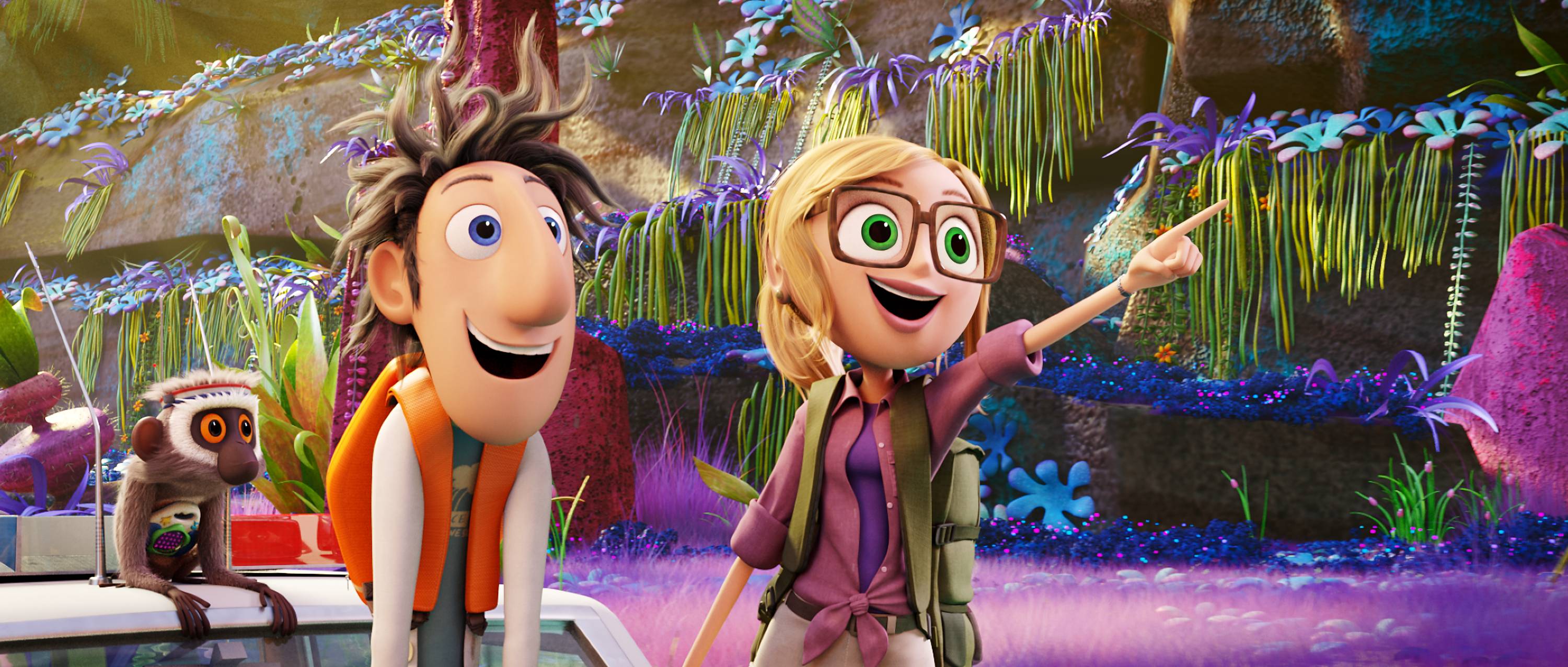 Wallpapers fantasy cartoon Cloudy with a Chance of Meatballs 2 on the desktop